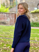 Vecouly Collared Knit - Marine