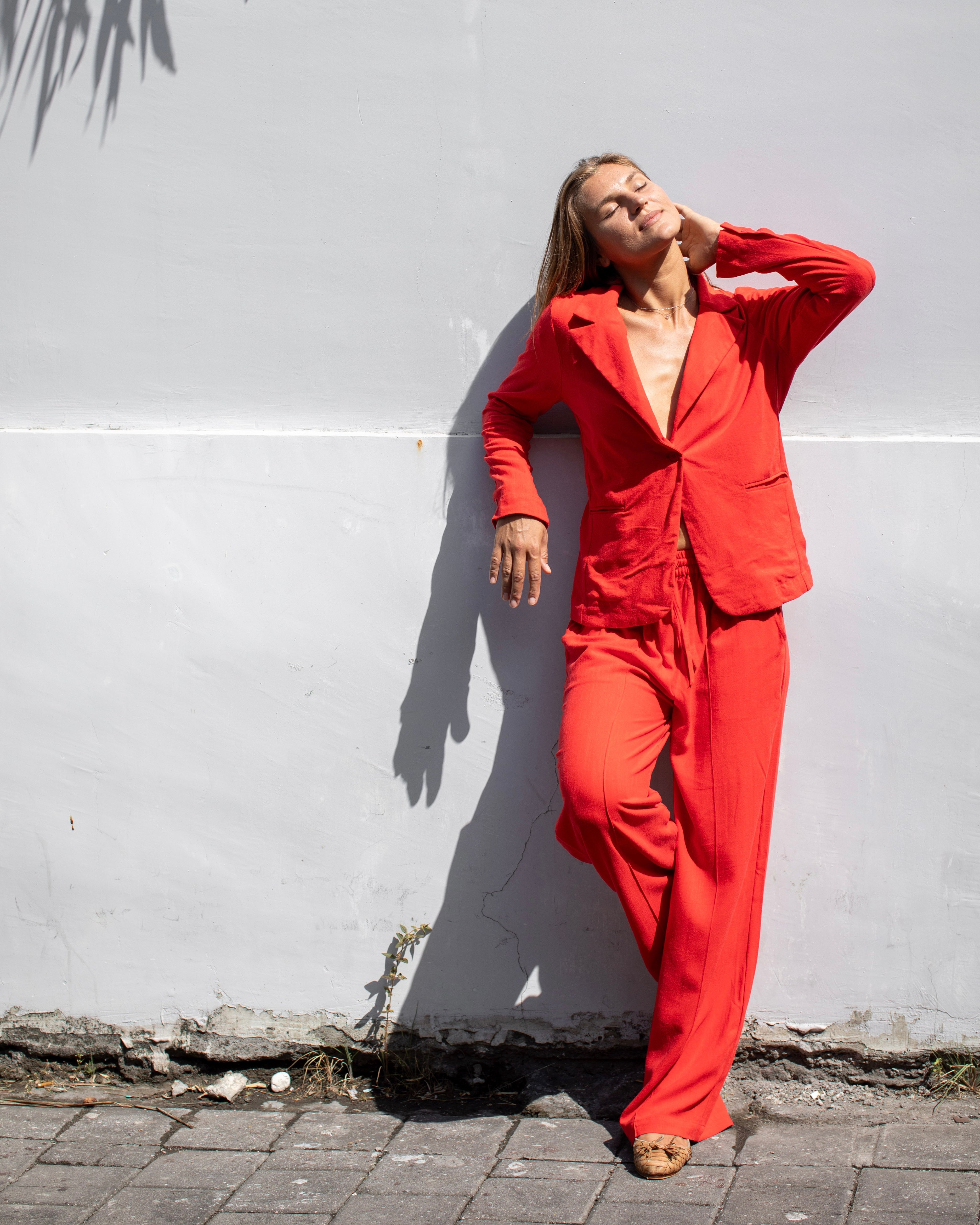 Genevieve Blazer - Red