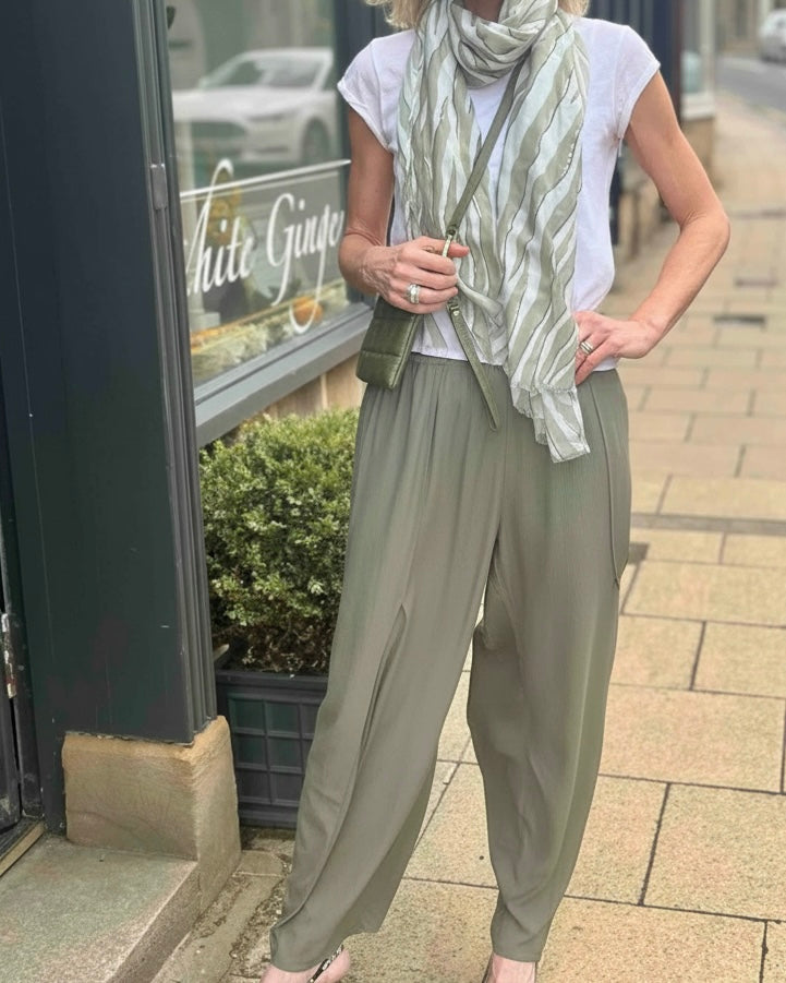 Marina Trouser - Khaki
