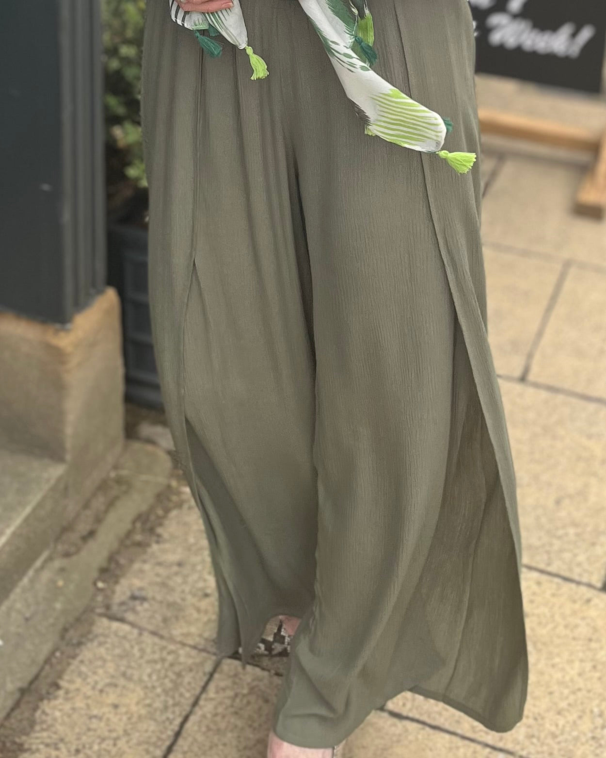 Marina Trouser - Khaki