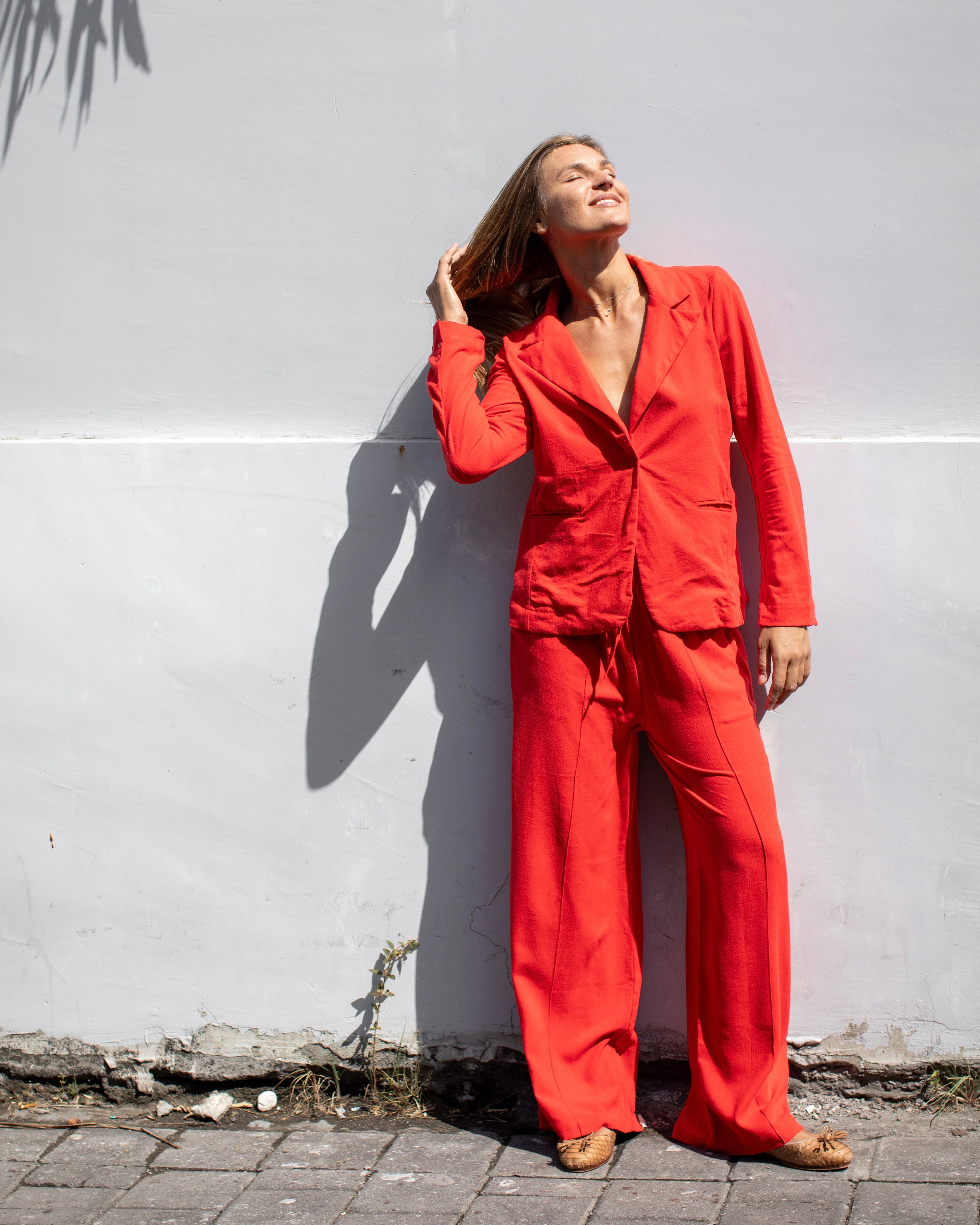 Genevieve Blazer - Red