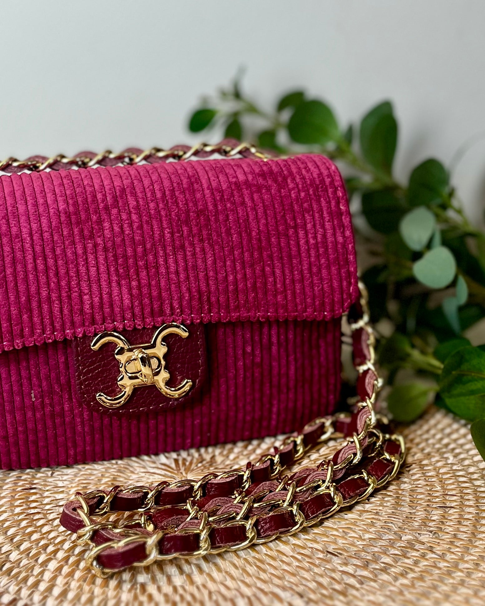 Corabelle Handbag - Berry