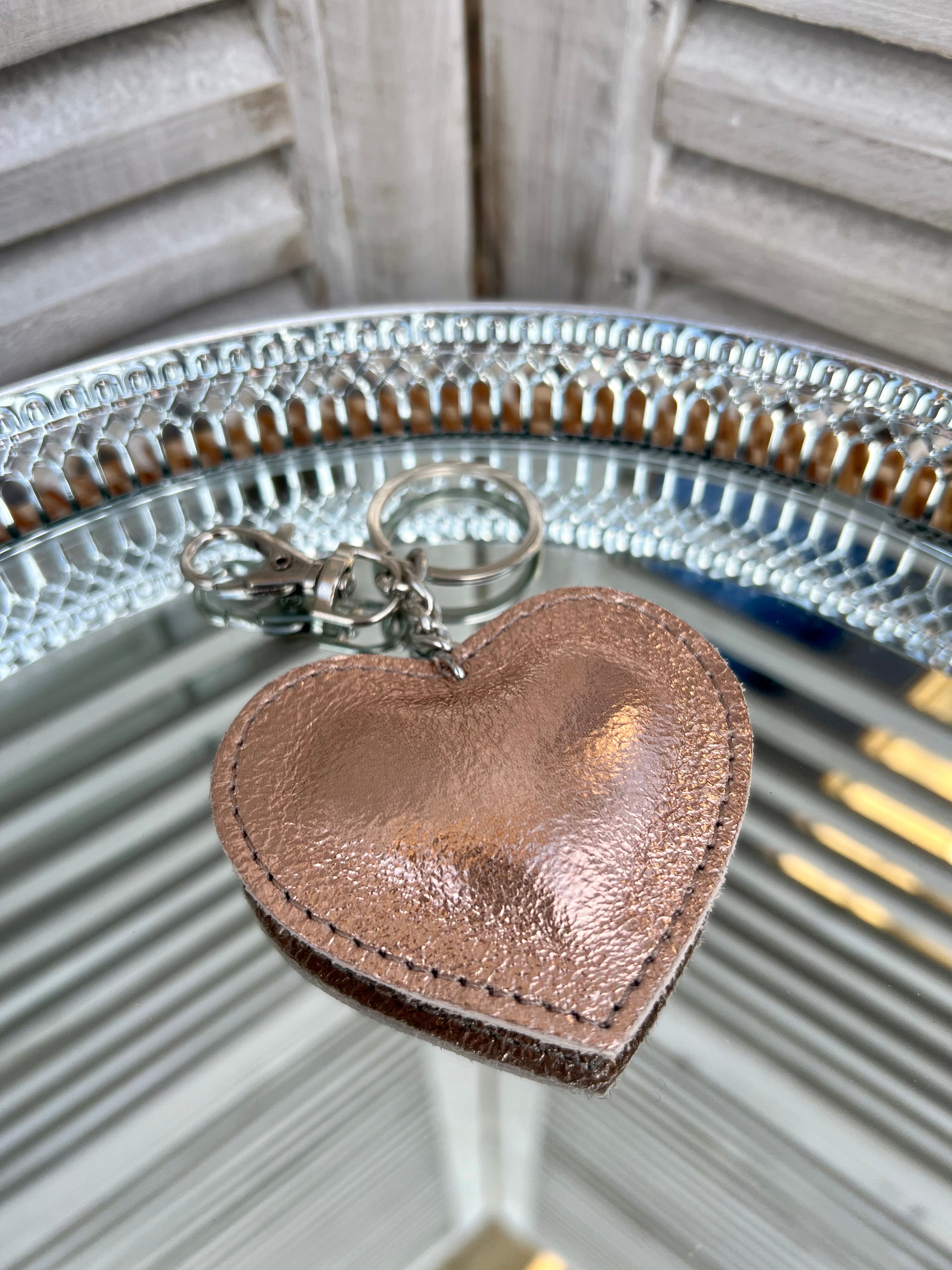 Heart keyring