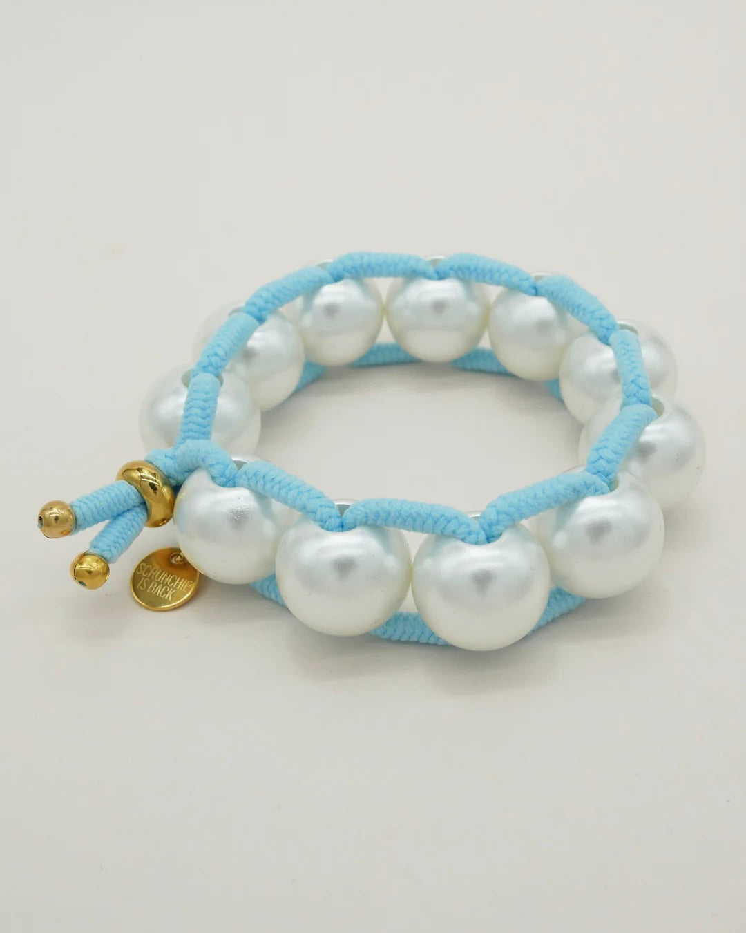 Bichous Pearly Woven Scrunchie