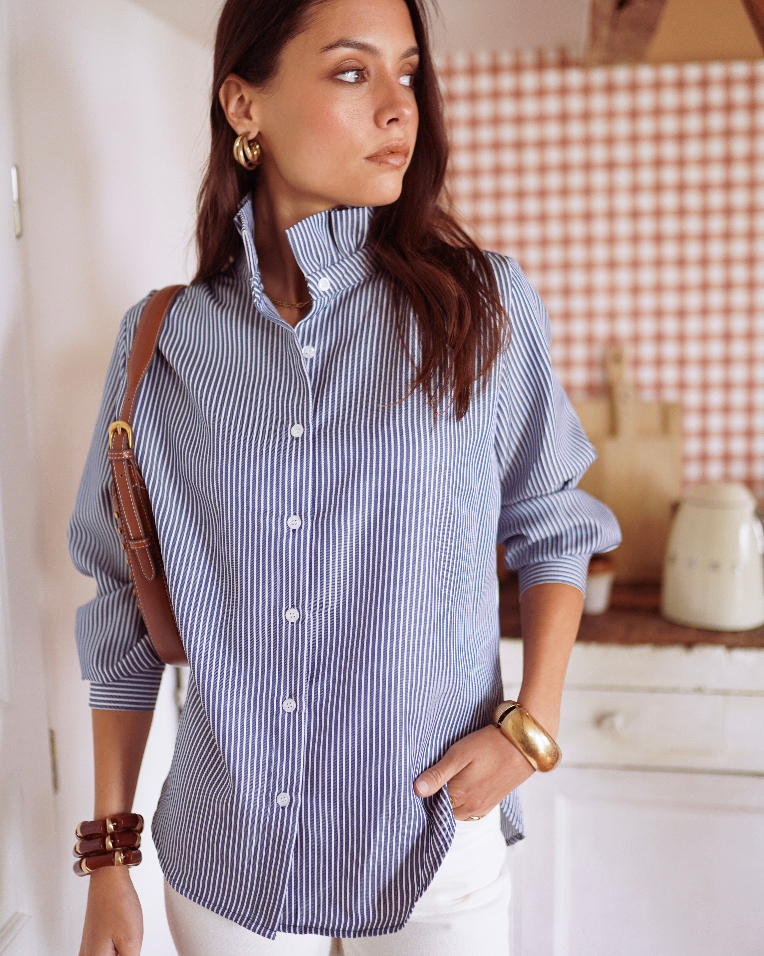 Arianne Striped Blouse