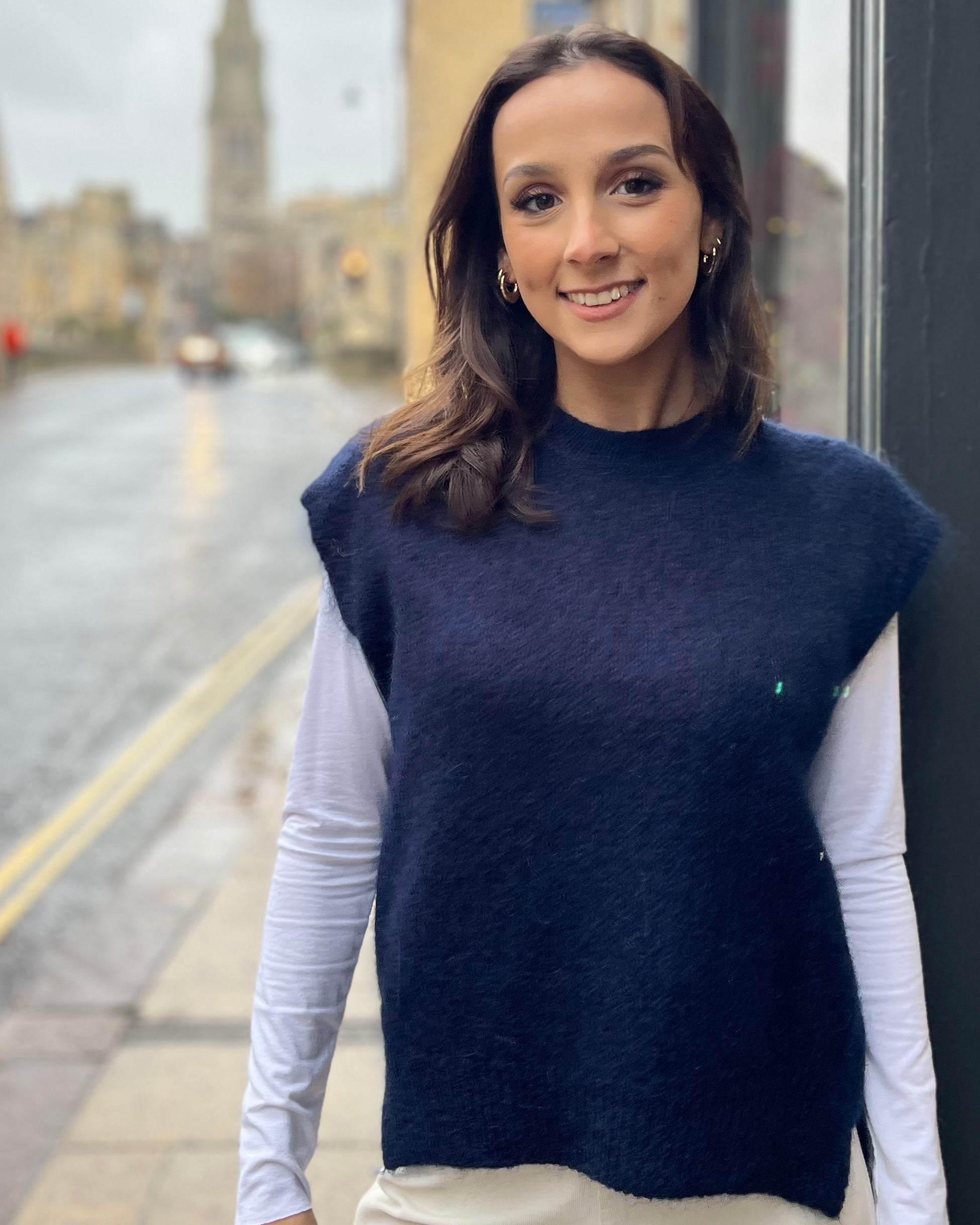 Milly Tank Top - Navy