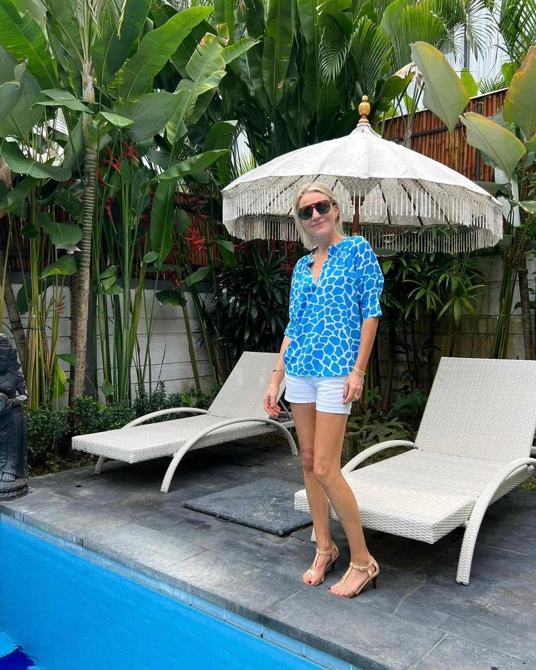 Claudia Top -  Malibu Giraffe