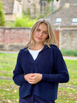 Vecouly Collared Knit - Marine