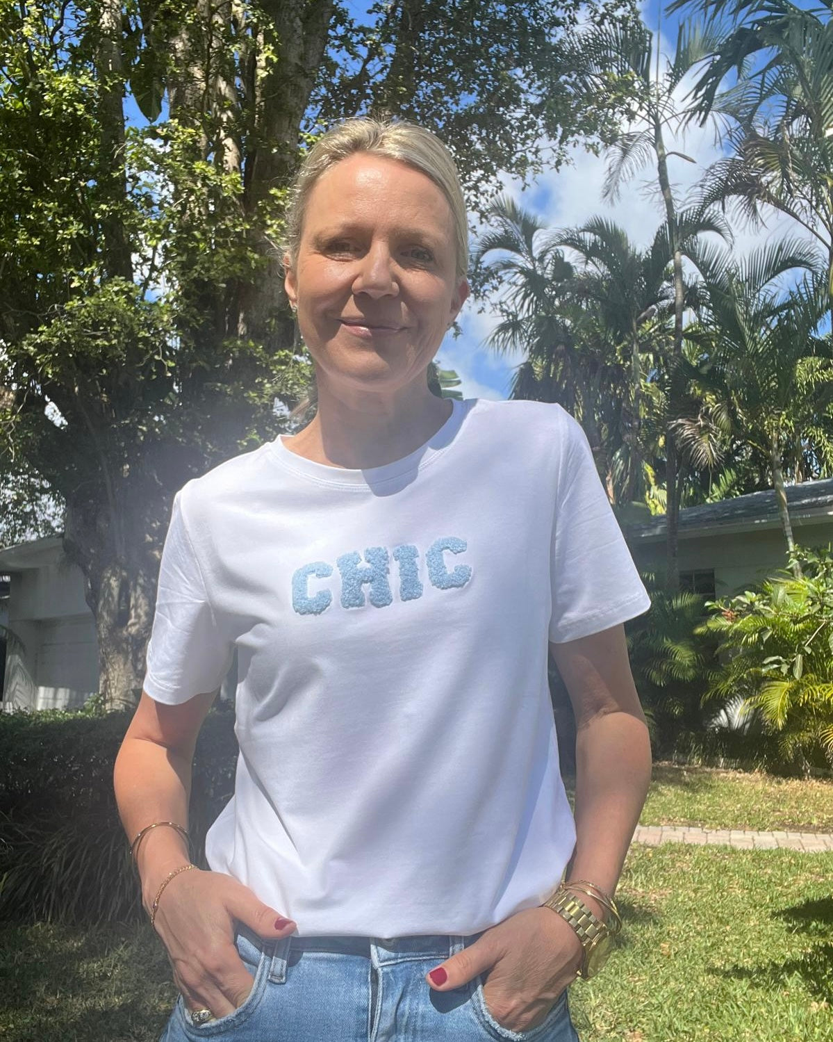 Polly Slogan T-shirt