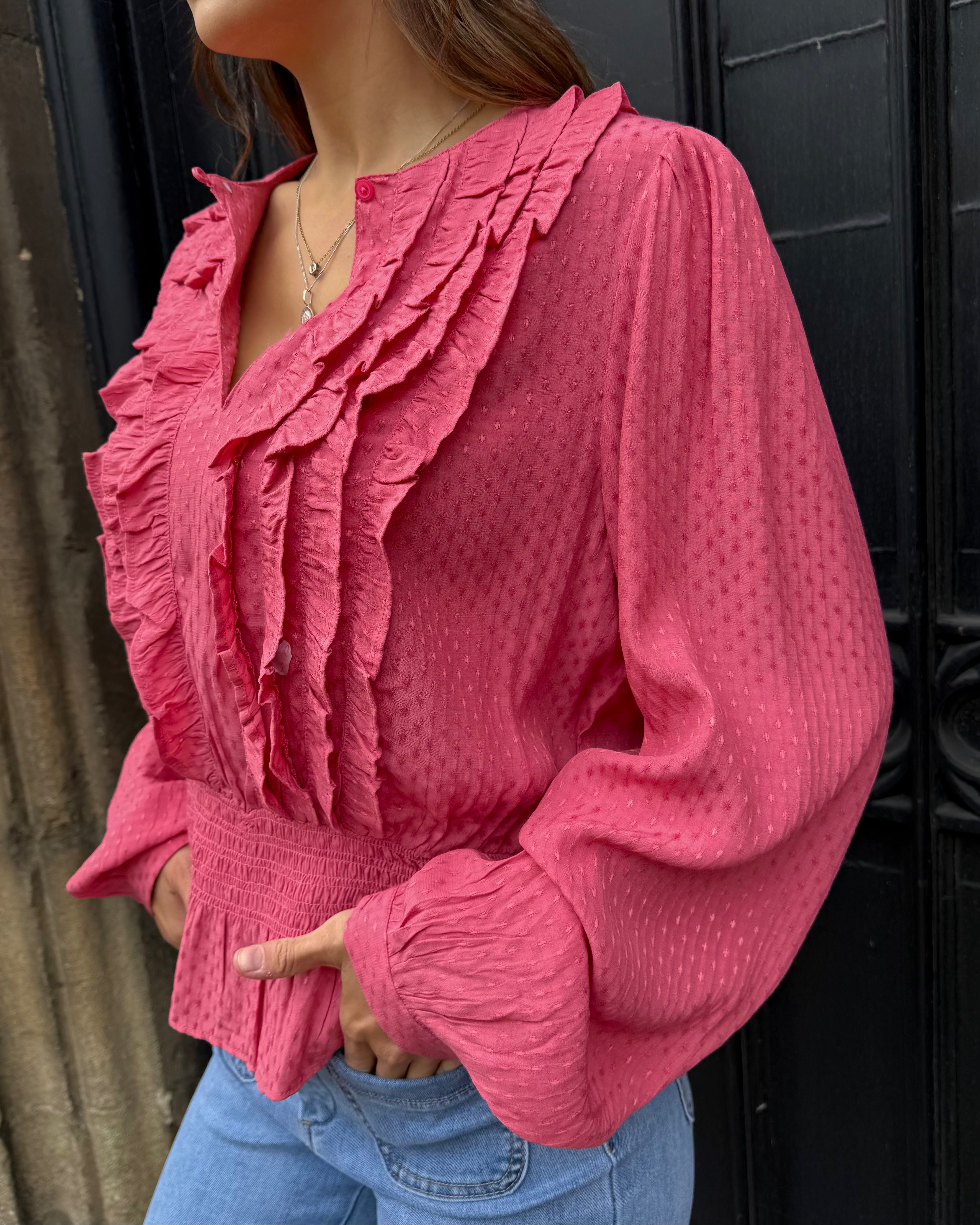Sadiane Blouse - Rose