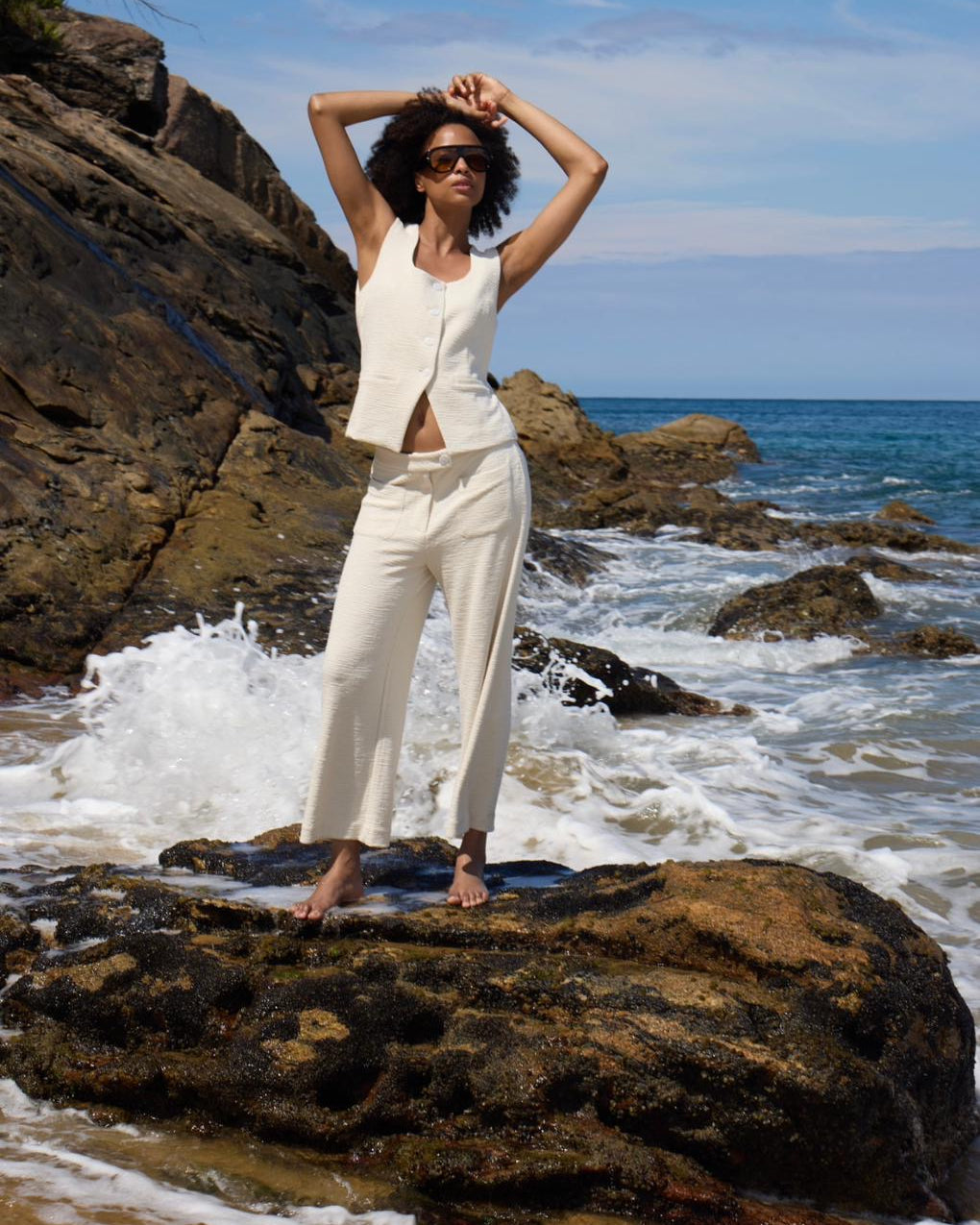 Tilde Trousers - Almond