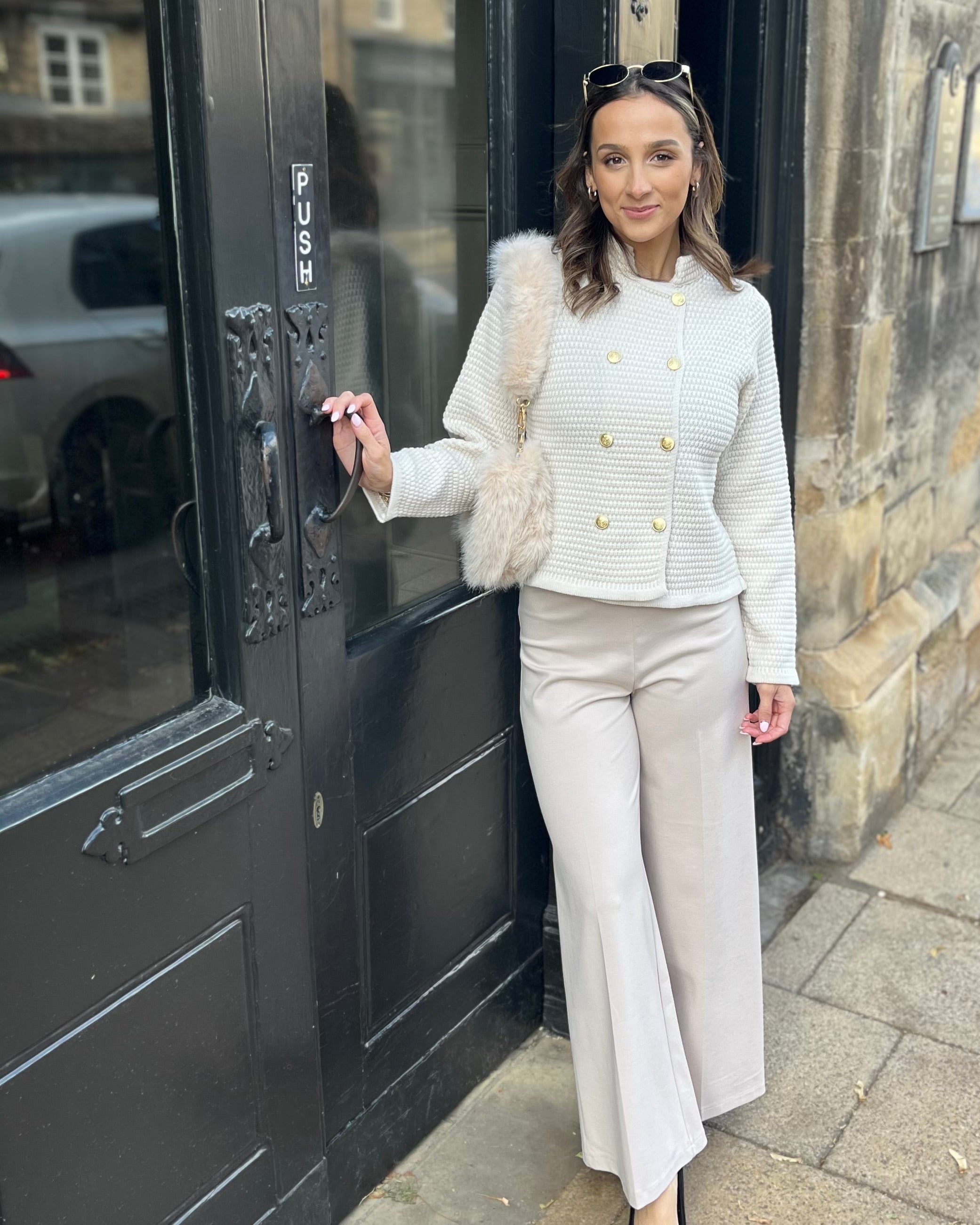 Voscar Jacket - Ecru