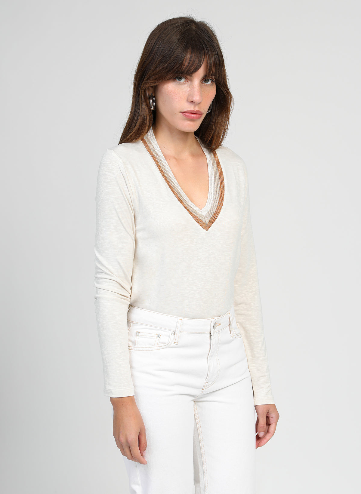 Tongali Top - Cream