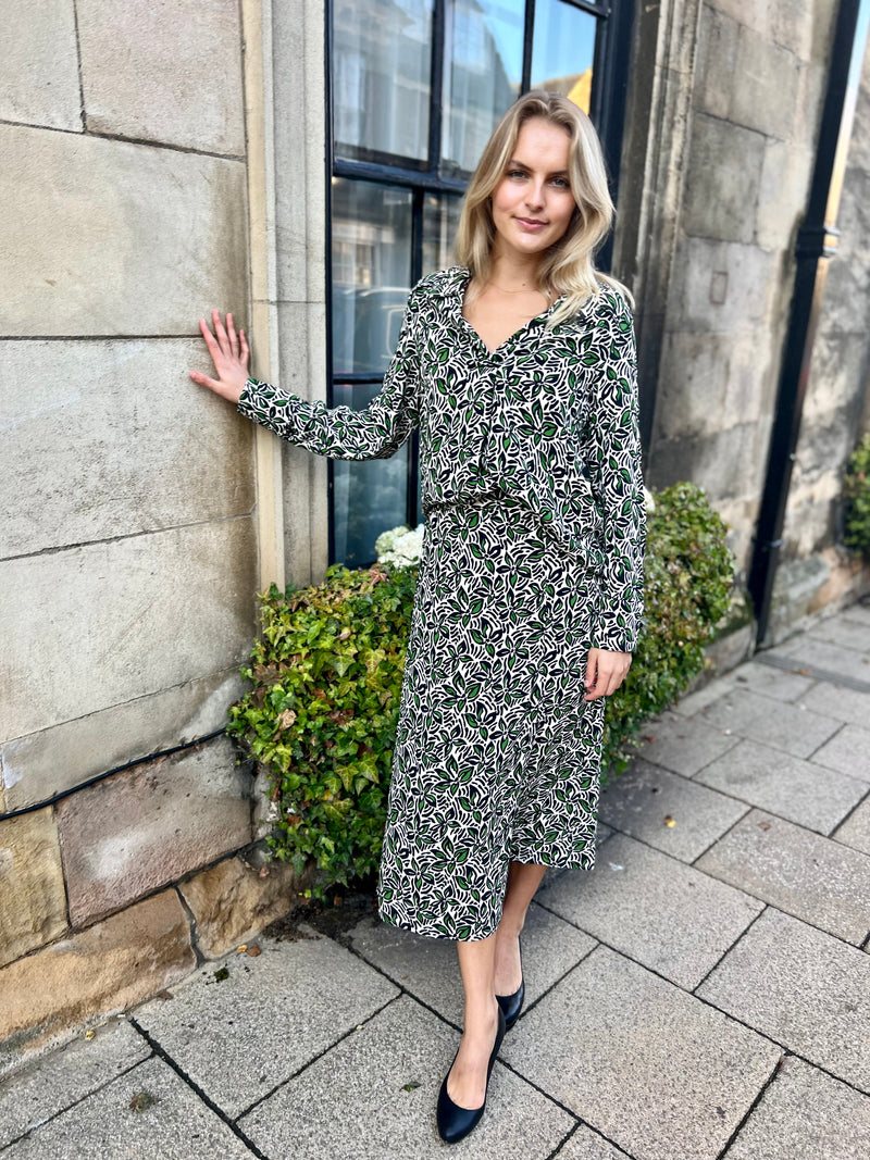 Katissa Printed Blouse - Ania Ecru