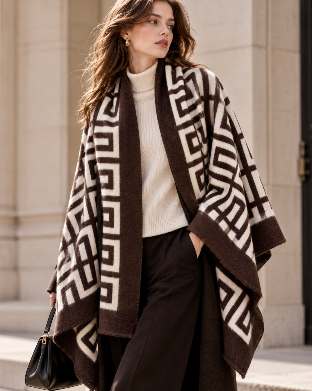 Zuca Wrap Scarf - Coffee