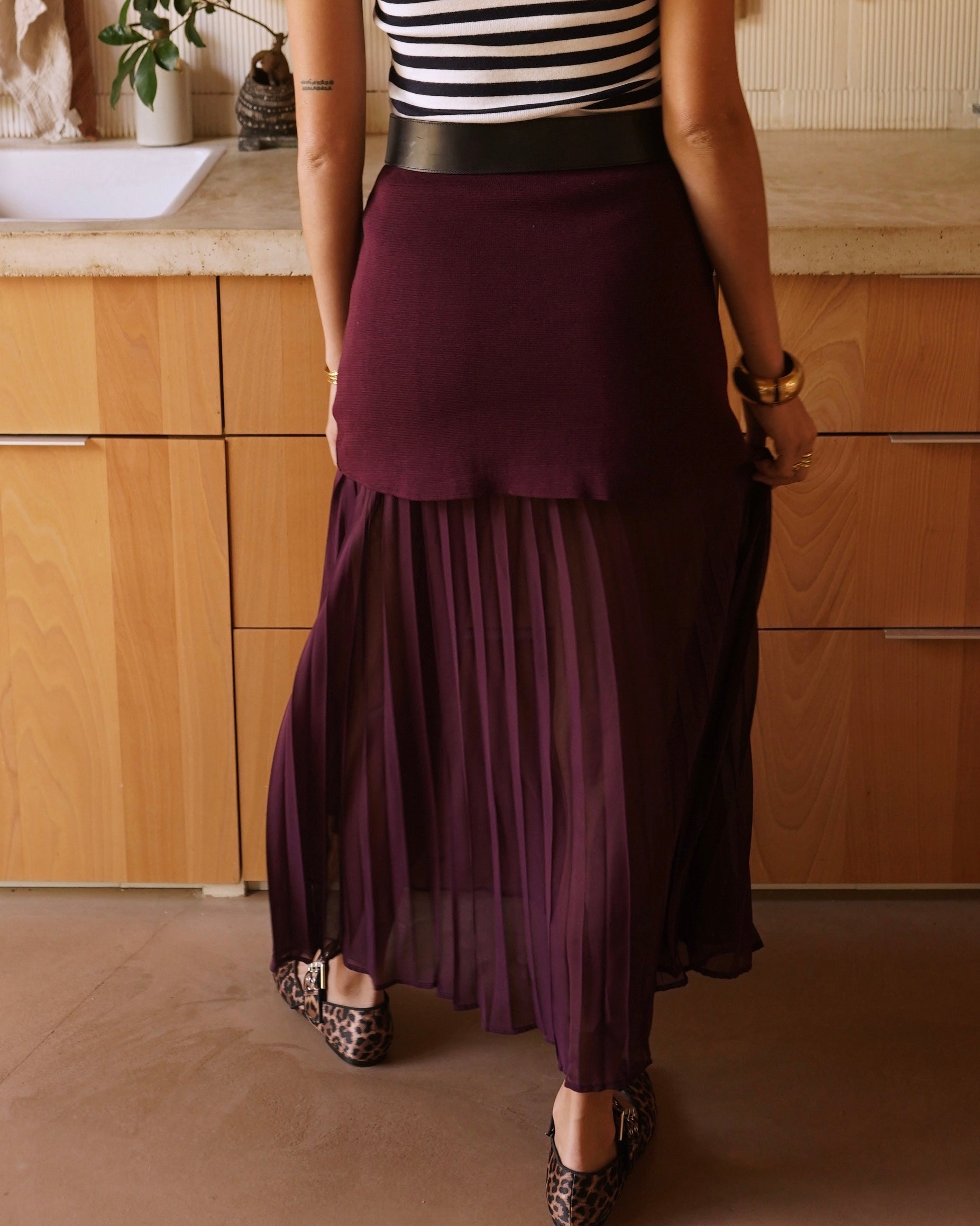 Carmine Skirt