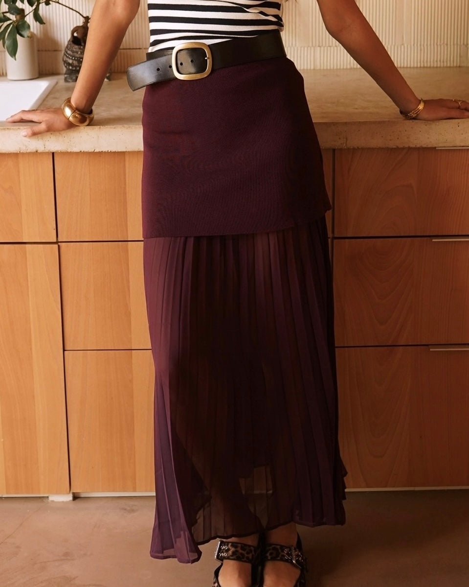 Carmine Skirt
