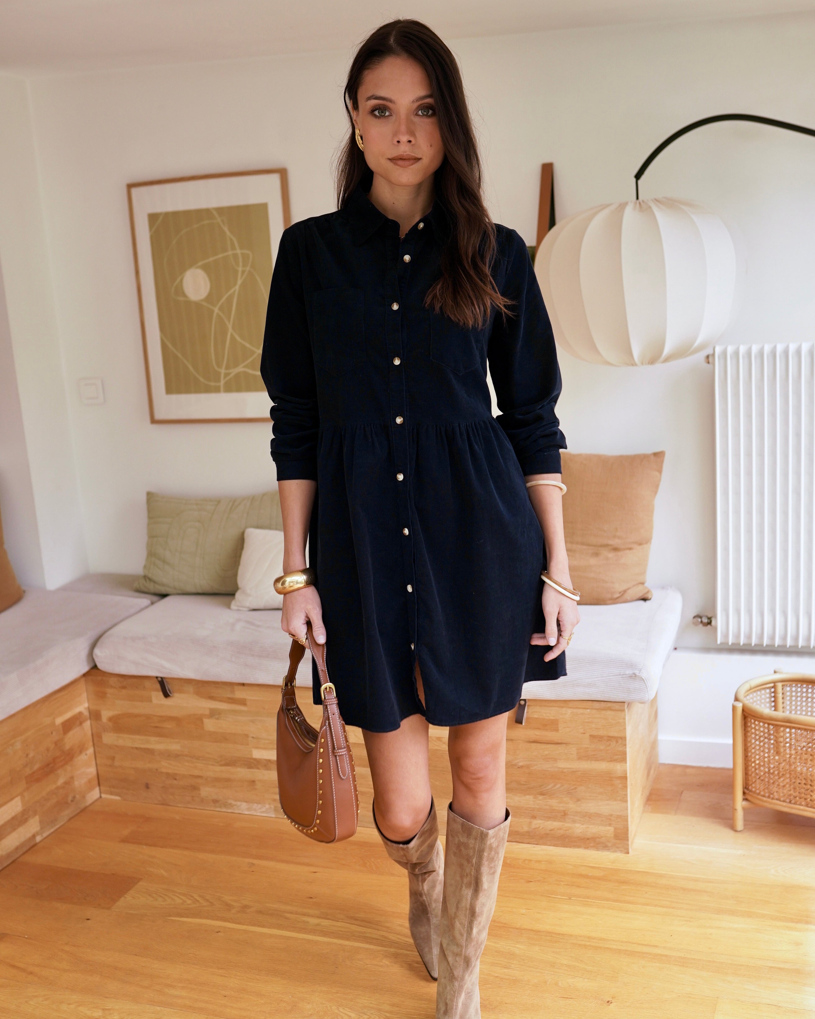Madeleine Cord Dress