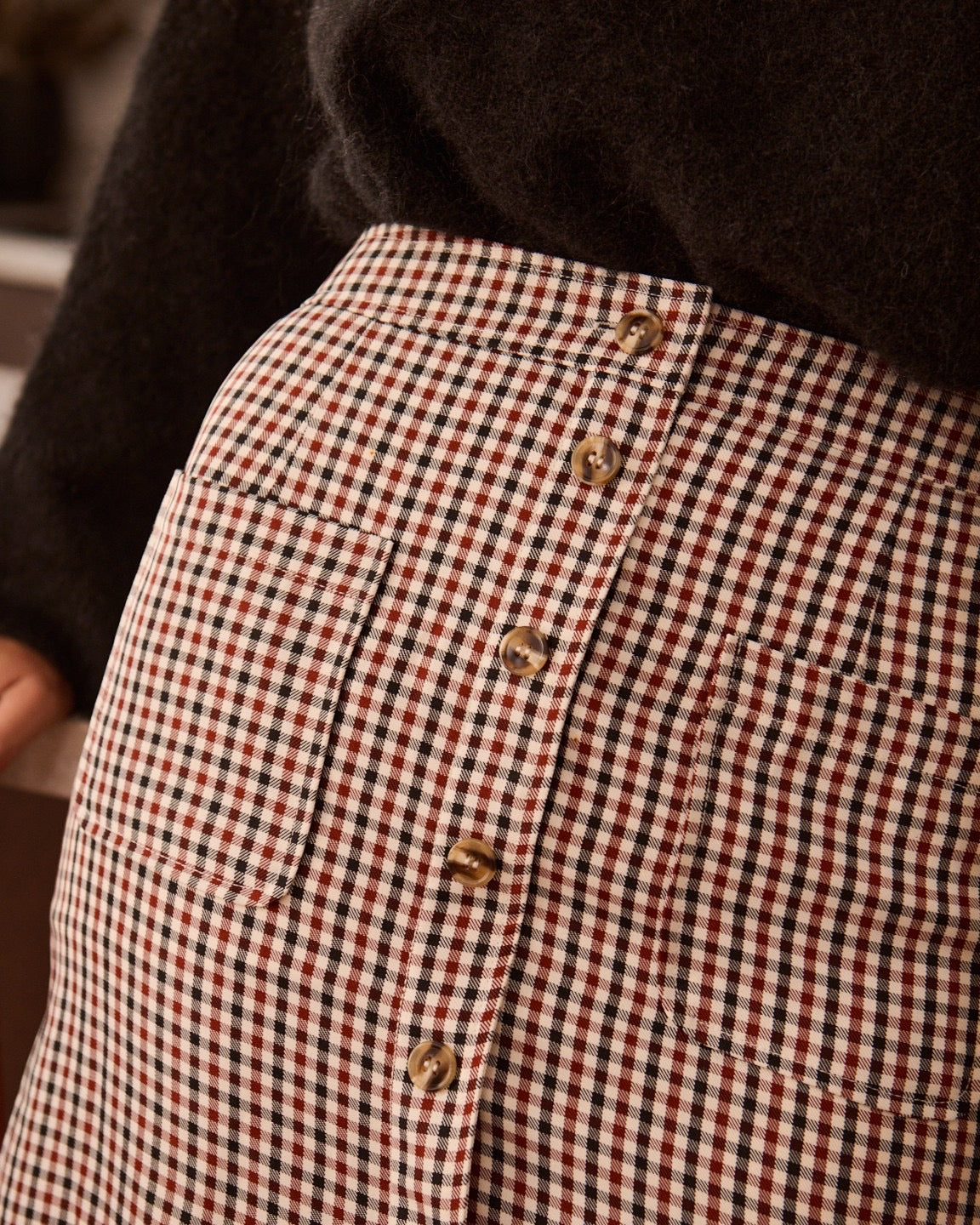 Henriette Skirt - Check