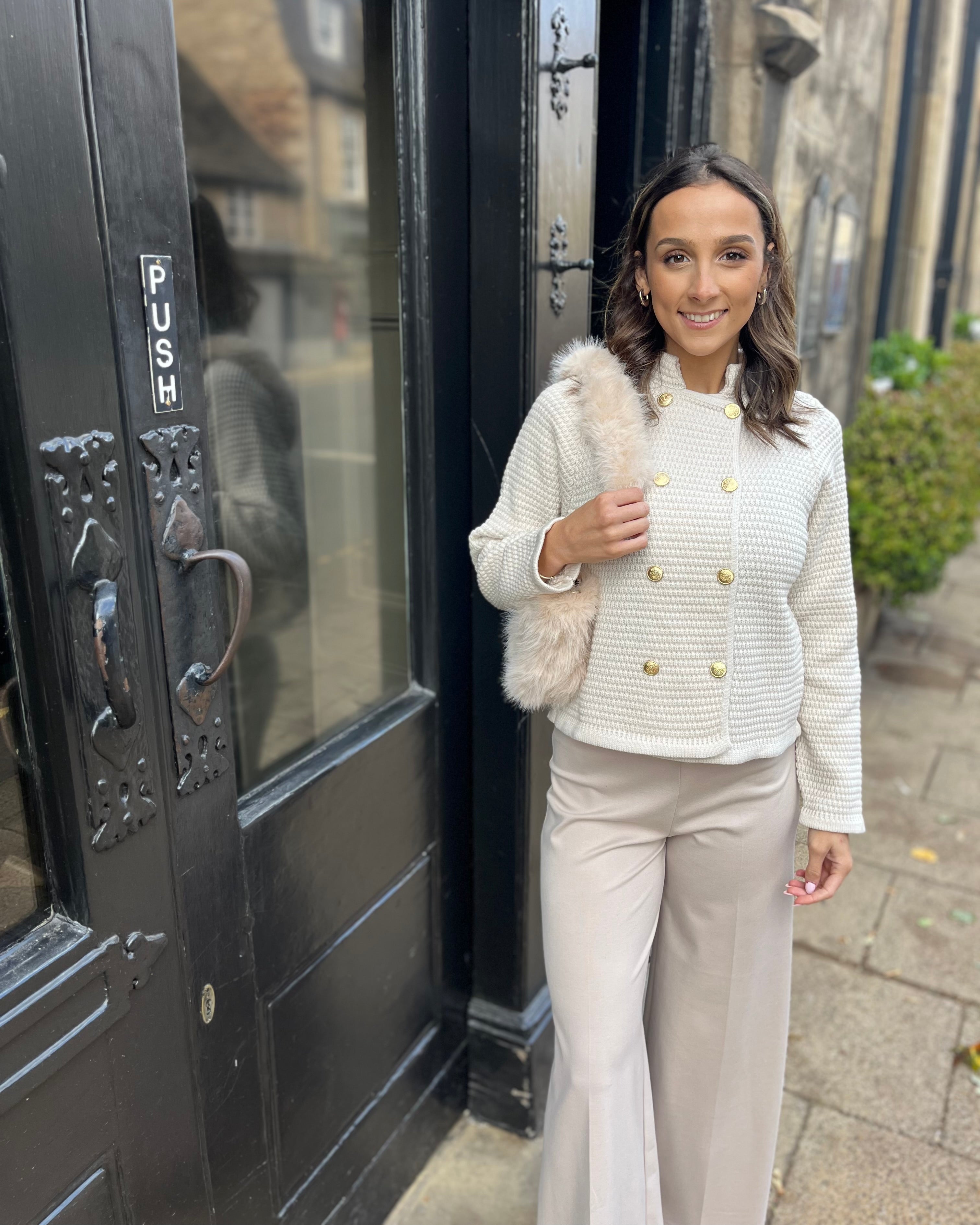 Voscar Jacket - Ecru