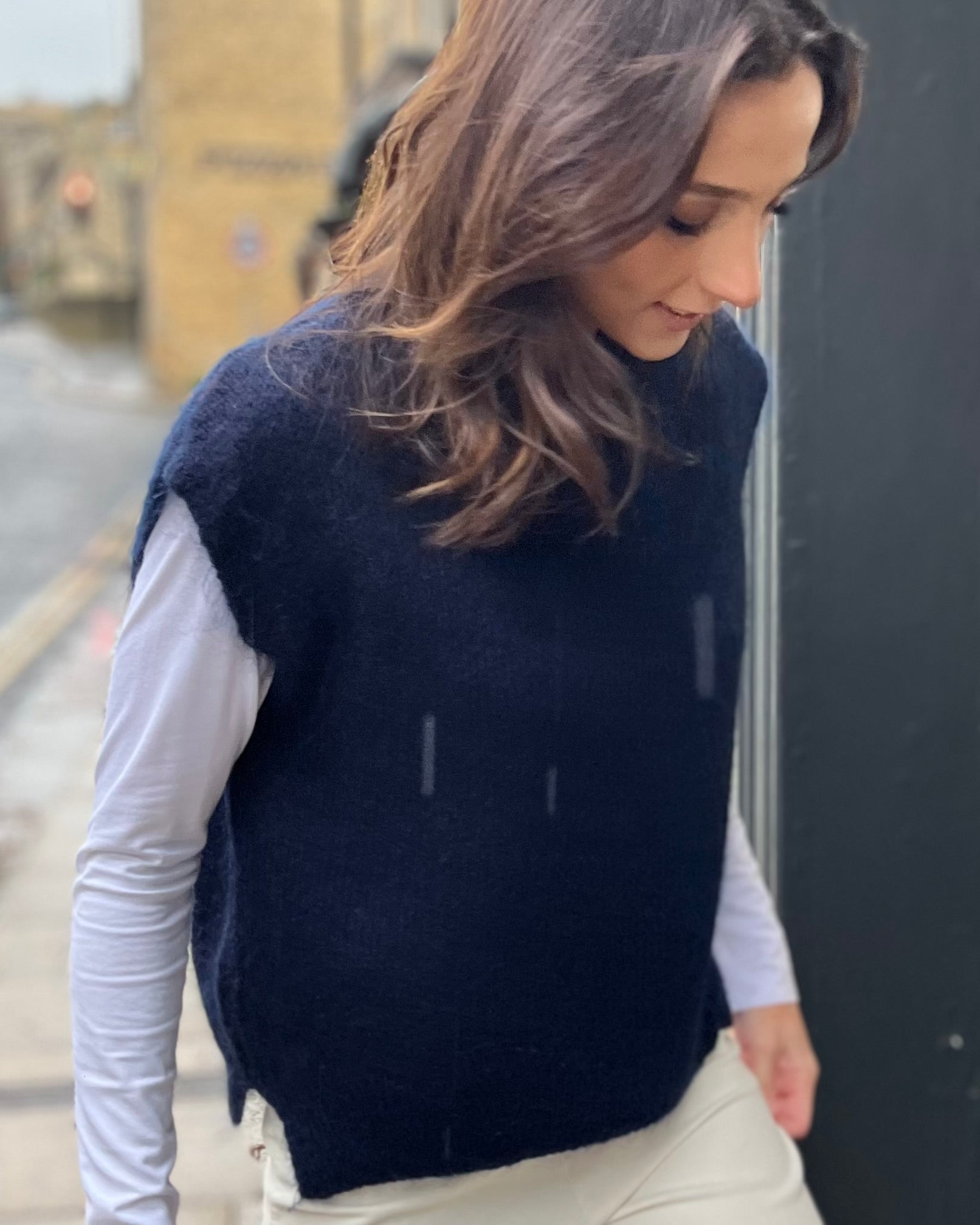 Milly Tank Top - Navy