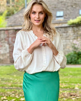 Rose Blouse - Cream