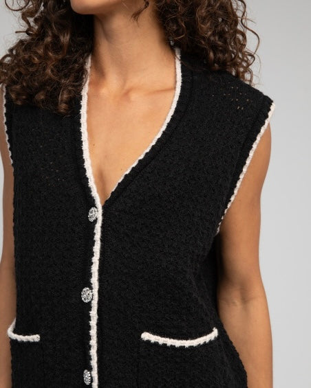 Velamy Cardigan - Noir