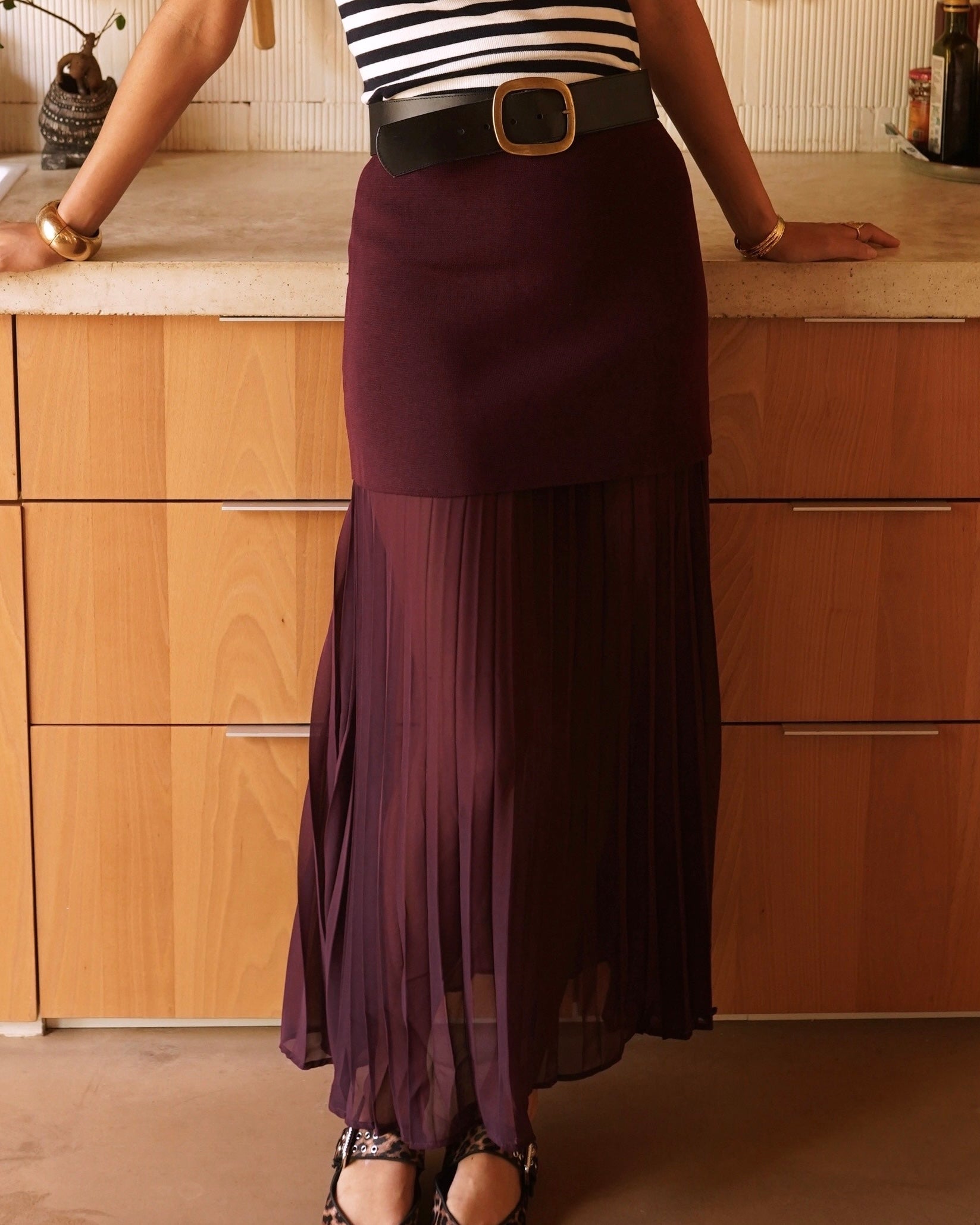 Carmine Skirt