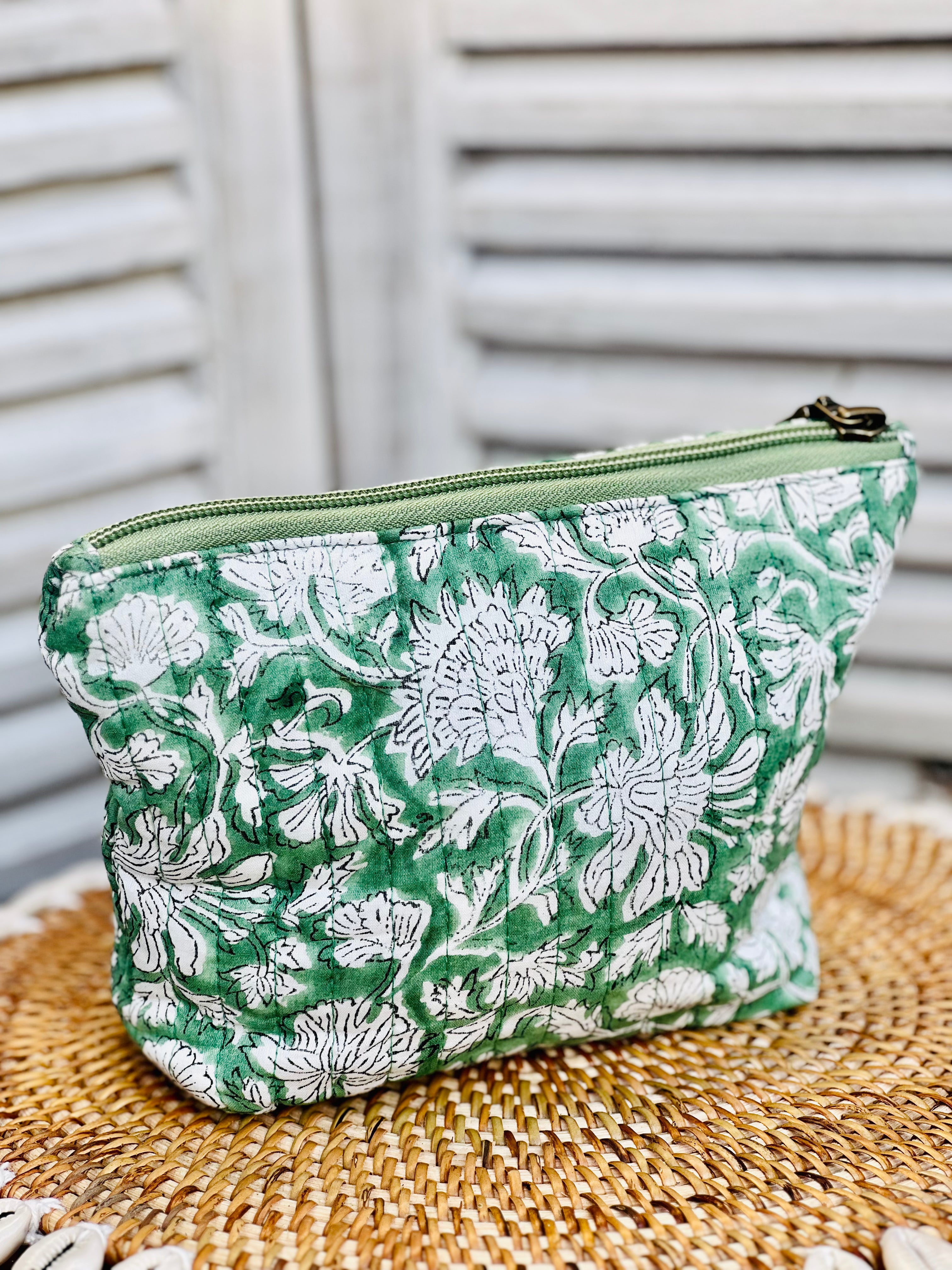 Cosmetic Pouch - Green