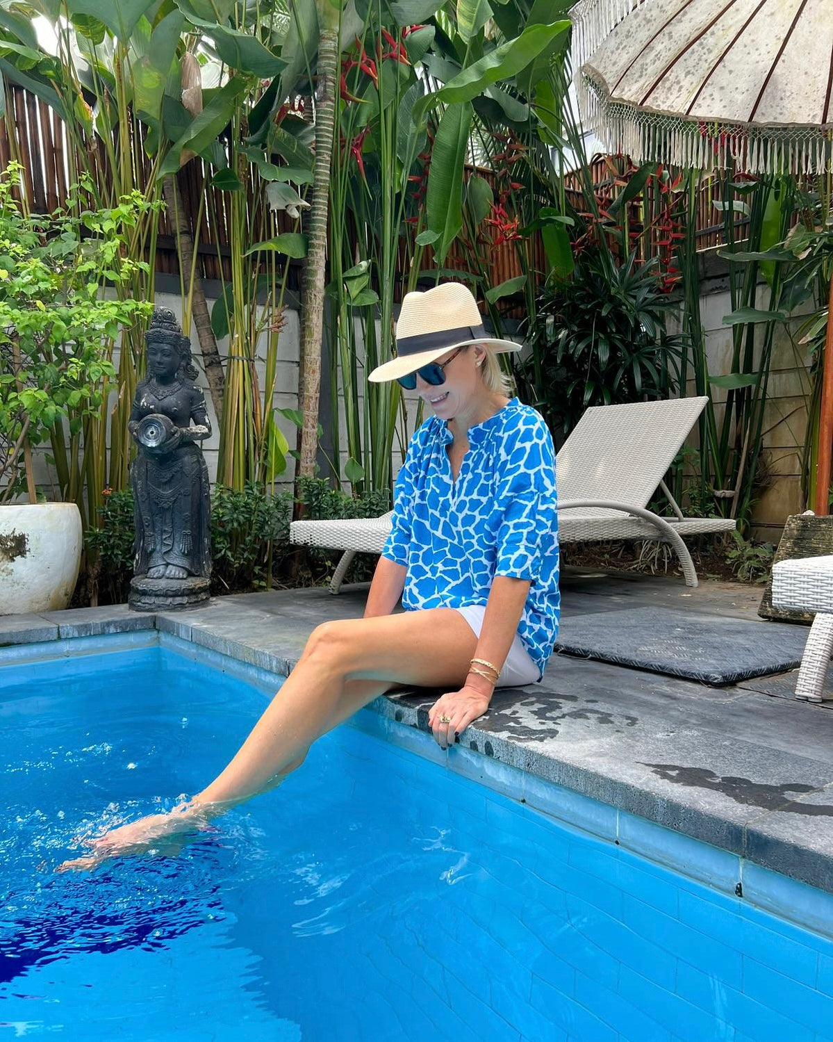 Claudia Top -  Malibu Giraffe