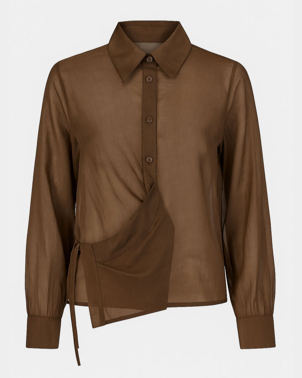 Aima Blouse - Chocolate
