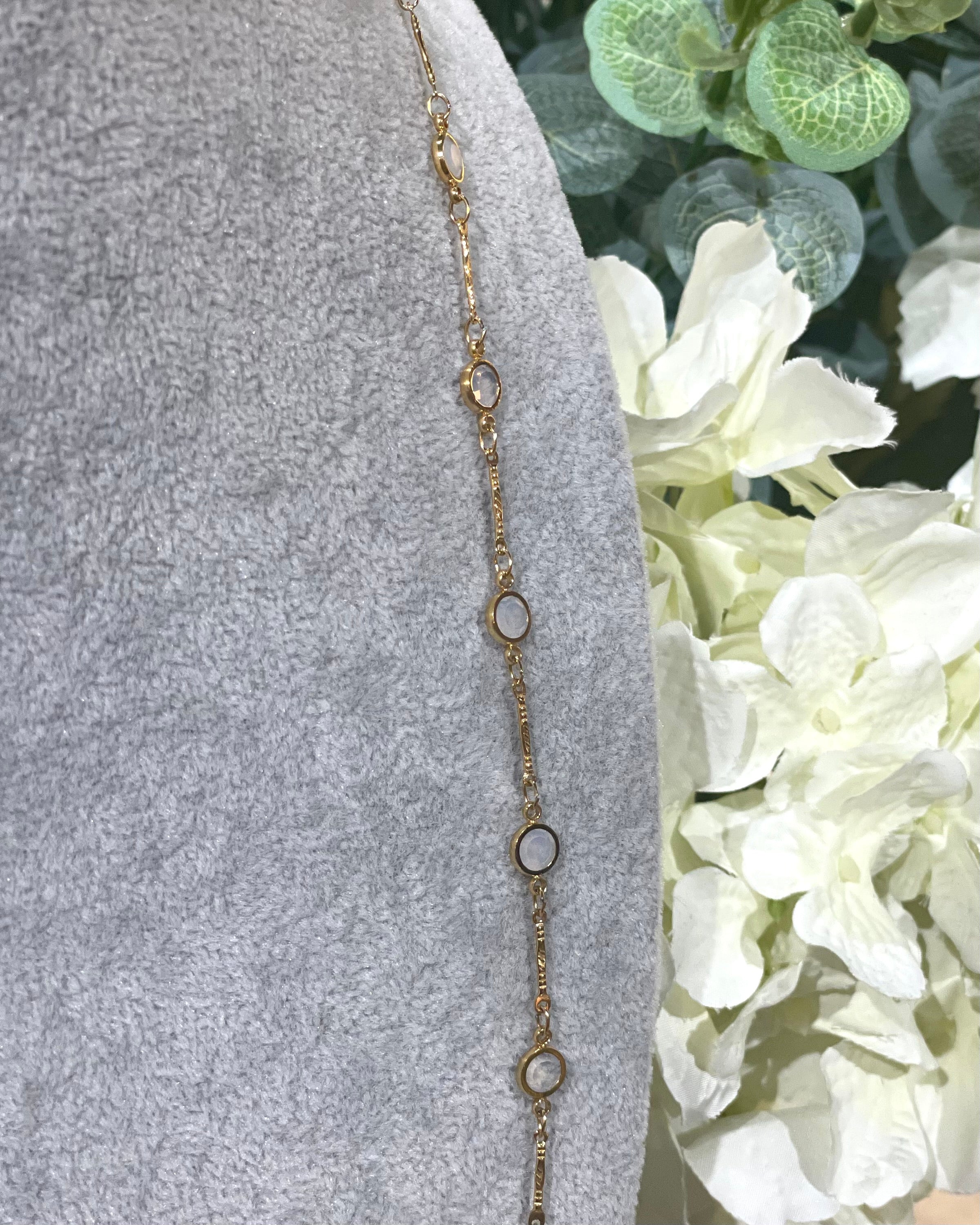 Alicia - Circle Linked Long Necklace