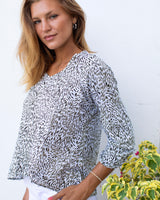 Annely Top - Small Brown Tiger