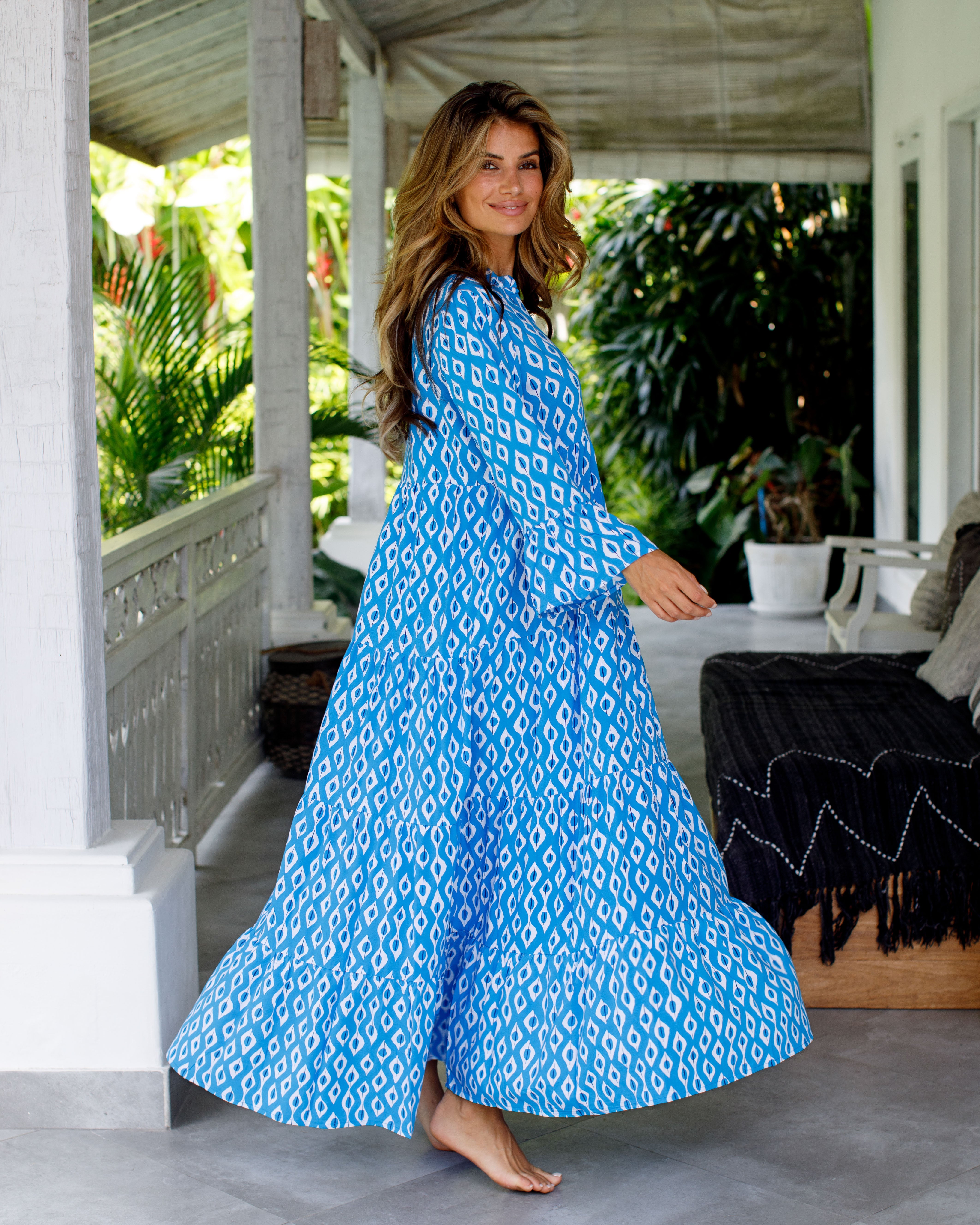 Annika Dress - Malibu Sweet Pea