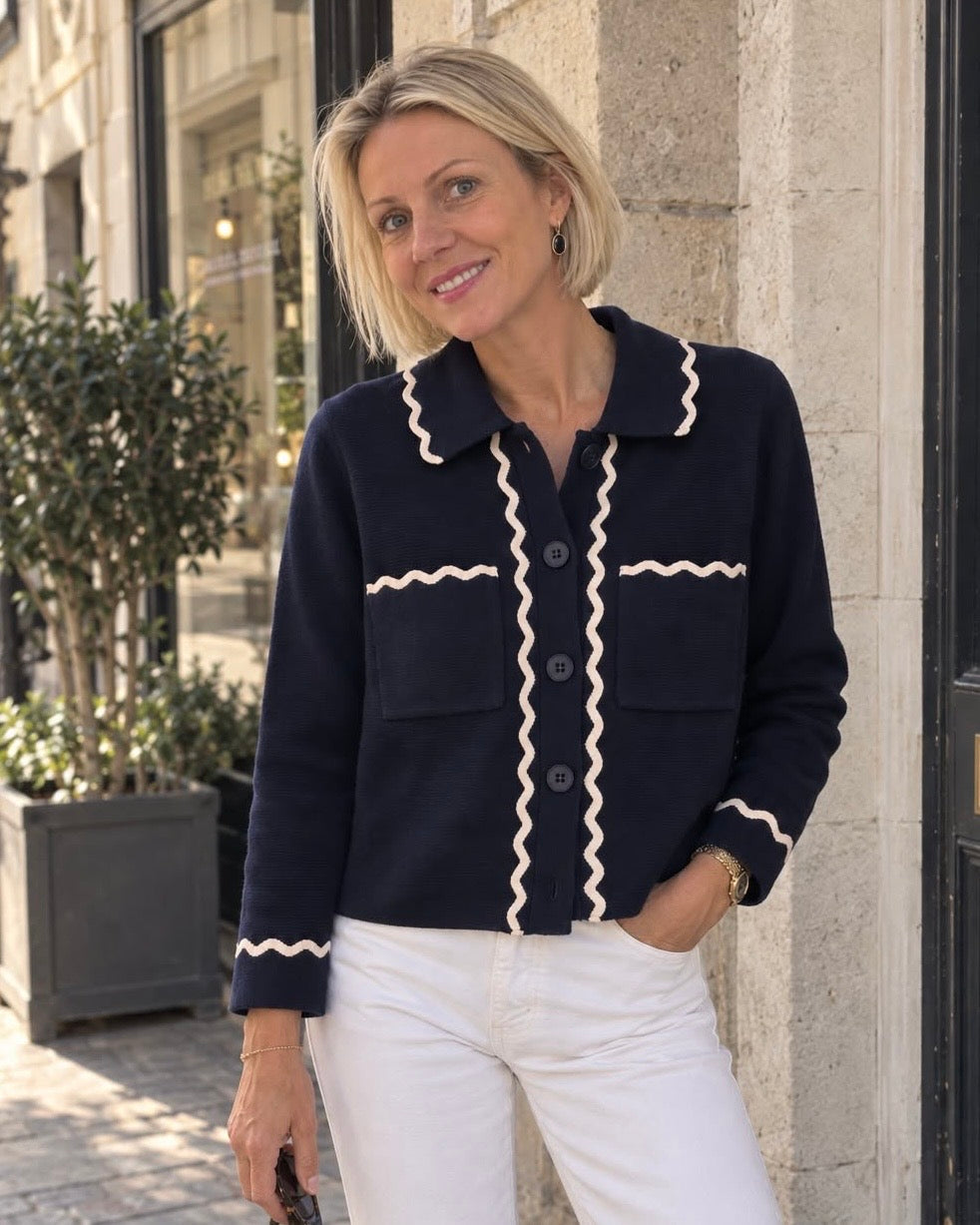 Valiano Cardigan - Noir