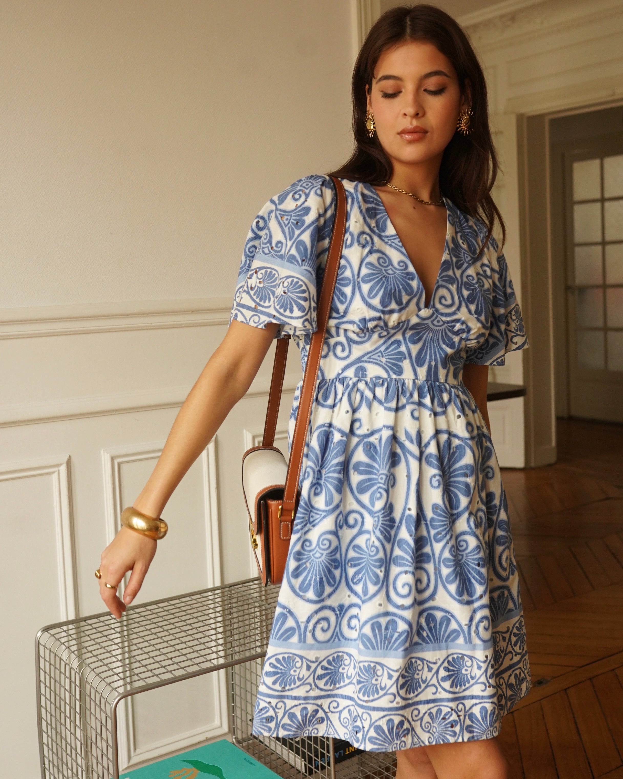 Millie Dress - Blue