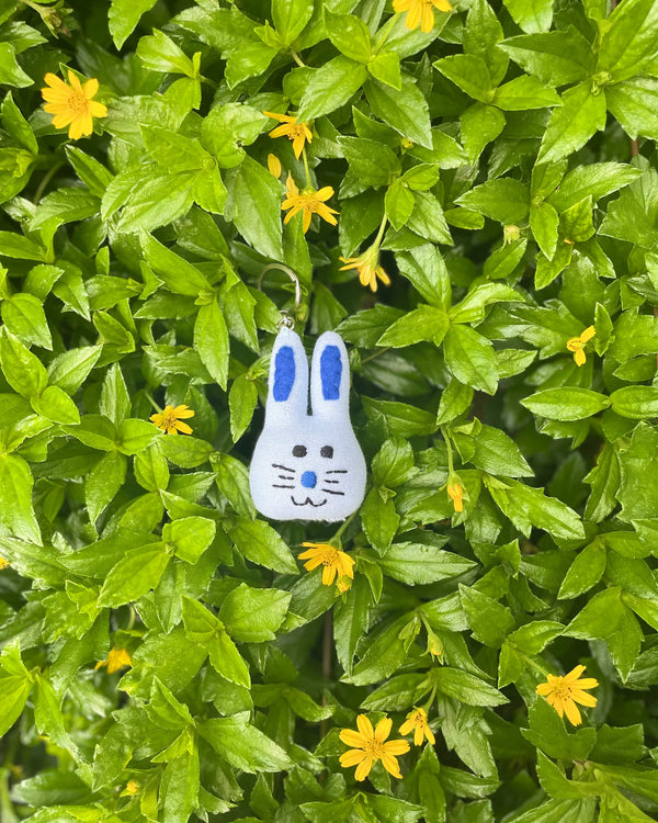 Bali Life Bunny Keyring - Blue