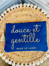 French Pouch - Navy
