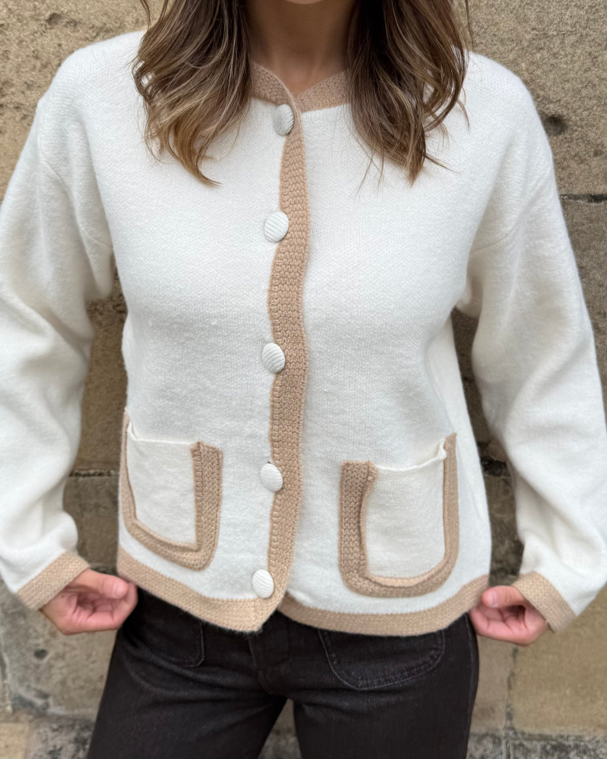 Elspeth Knit - Cream