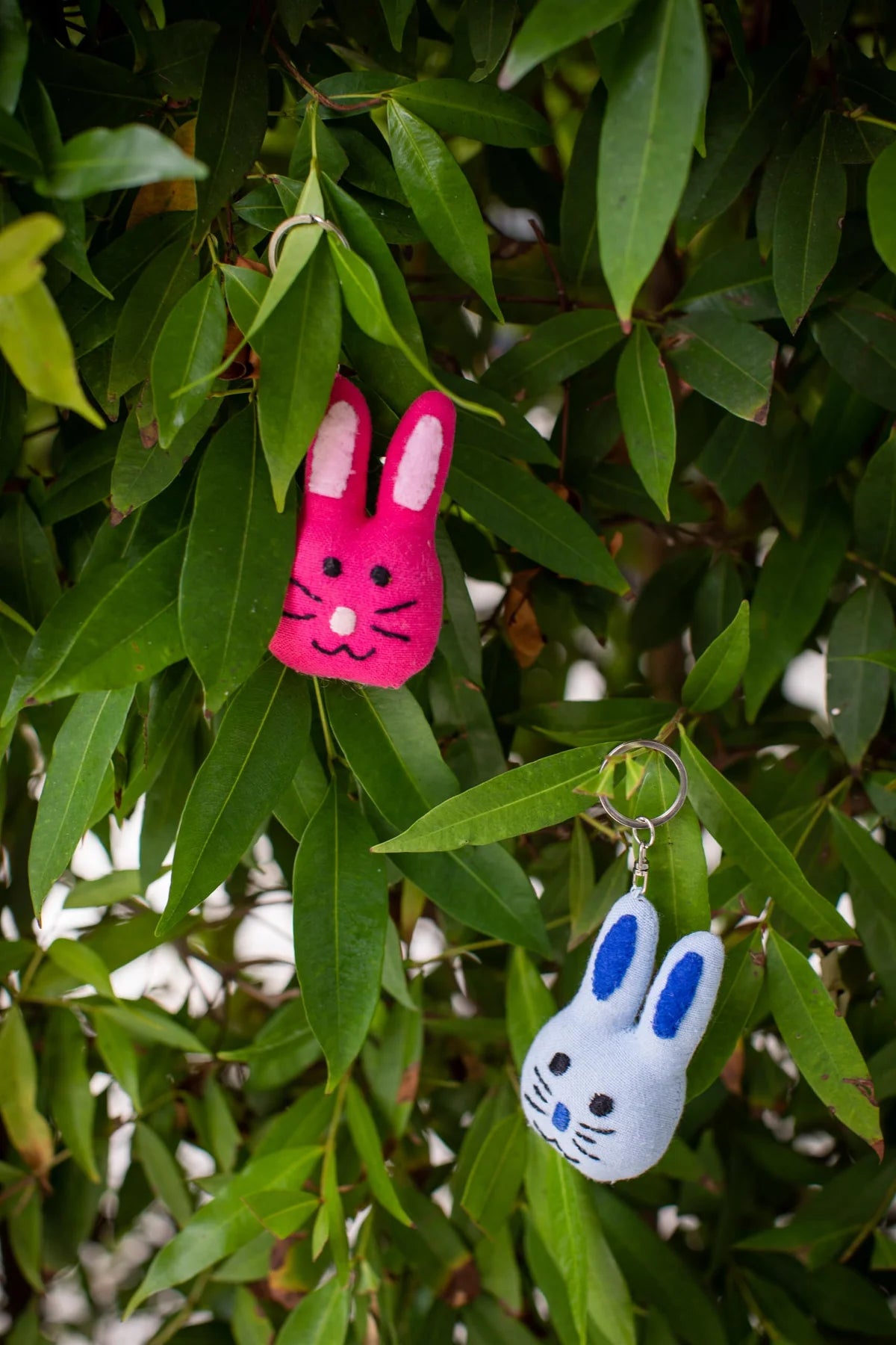 Bali Life Bunny Keyring - Pink