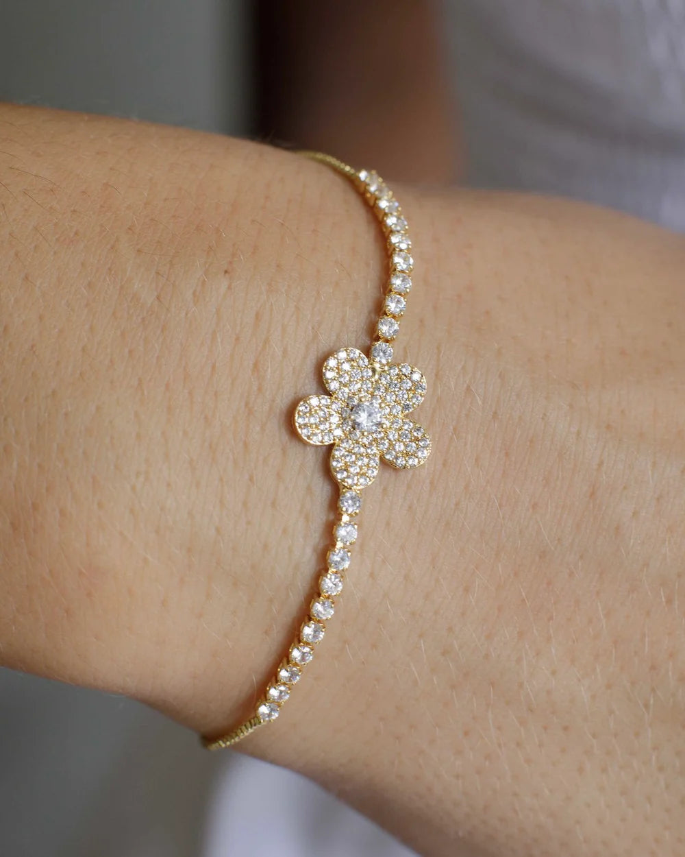 Rio Daisy Diamante Bracelet