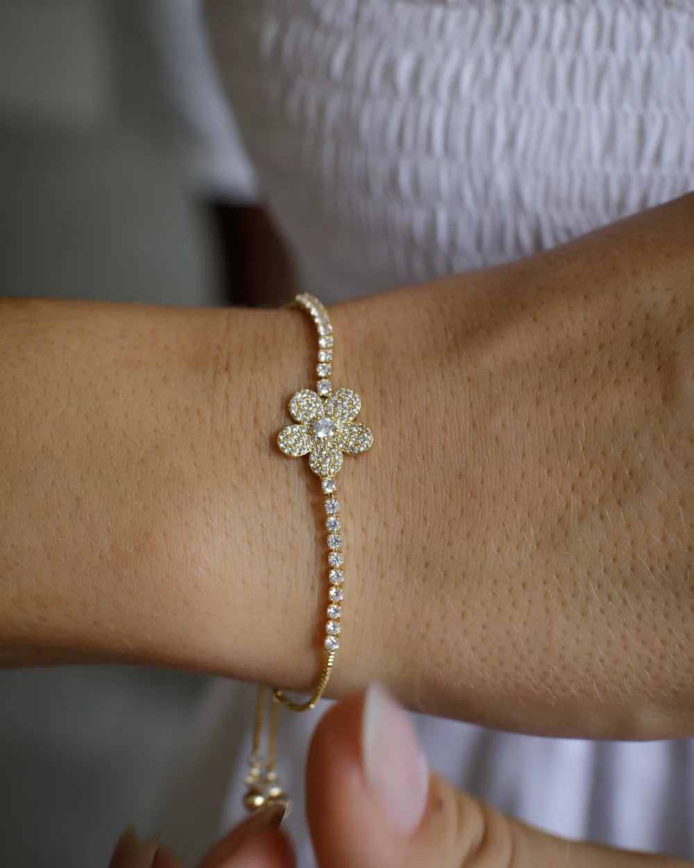 Rio Daisy Diamante Bracelet