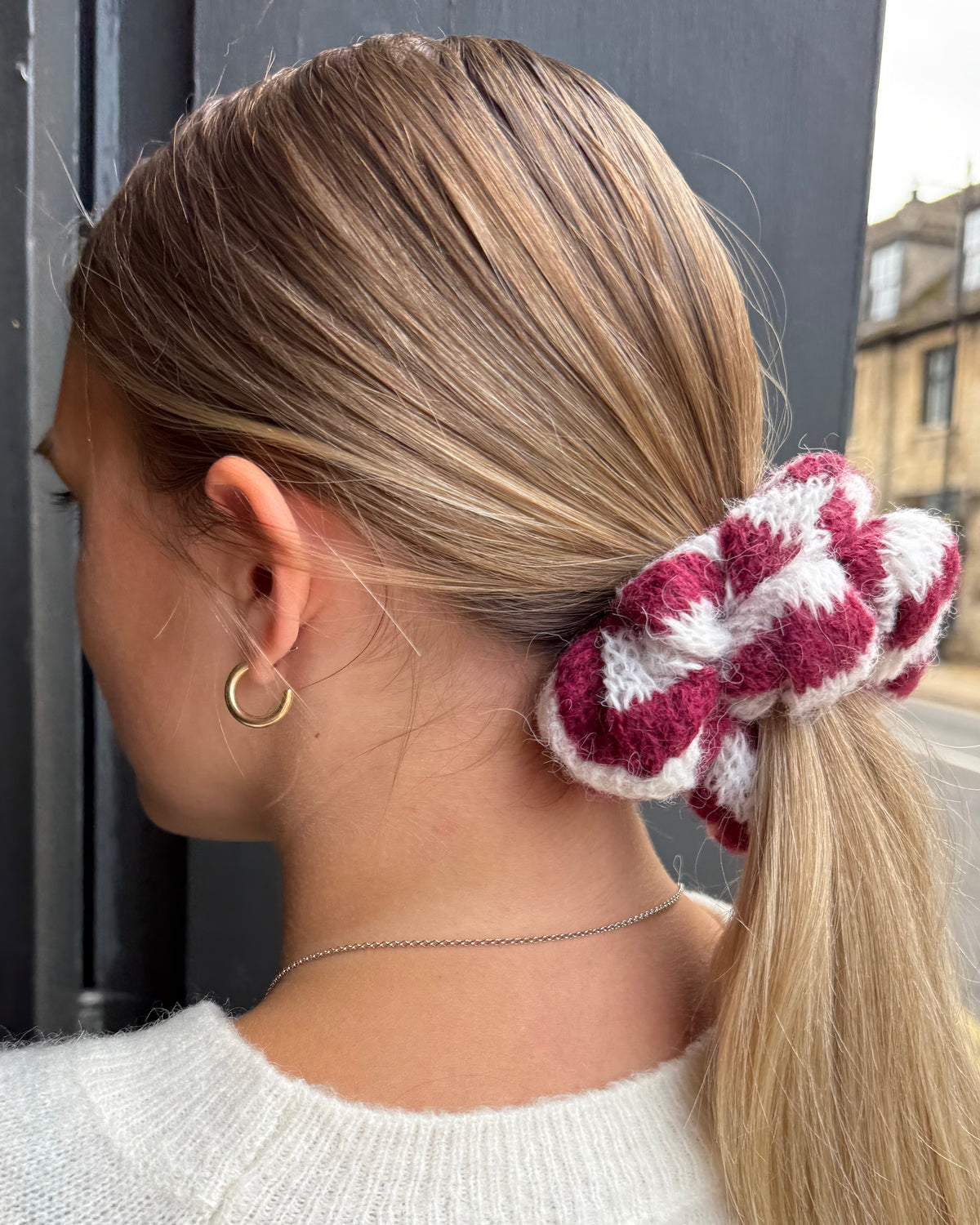 Knitted Scrunchie