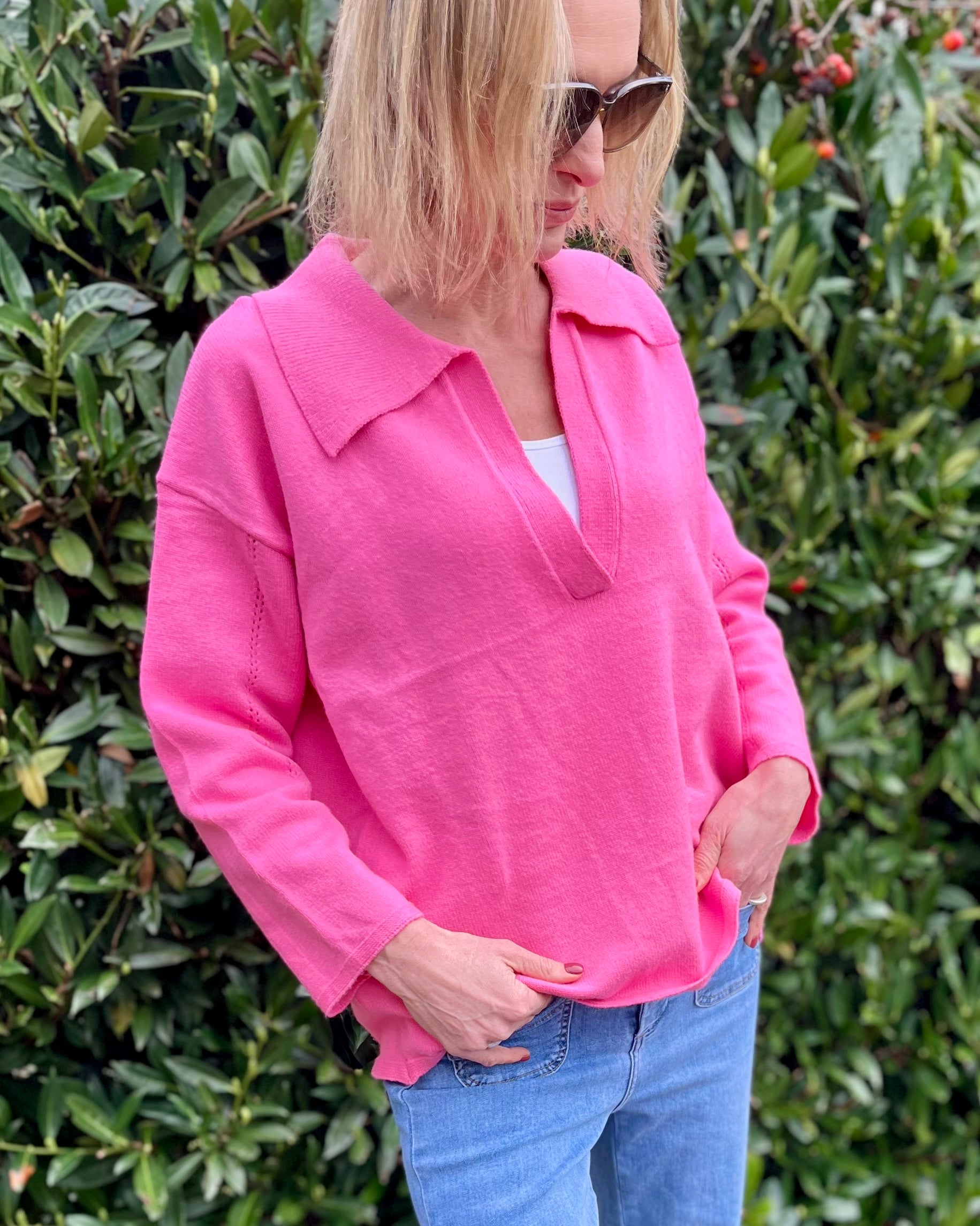 Posie Jumper - Pink