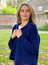 Vecouly Collared Knit - Marine