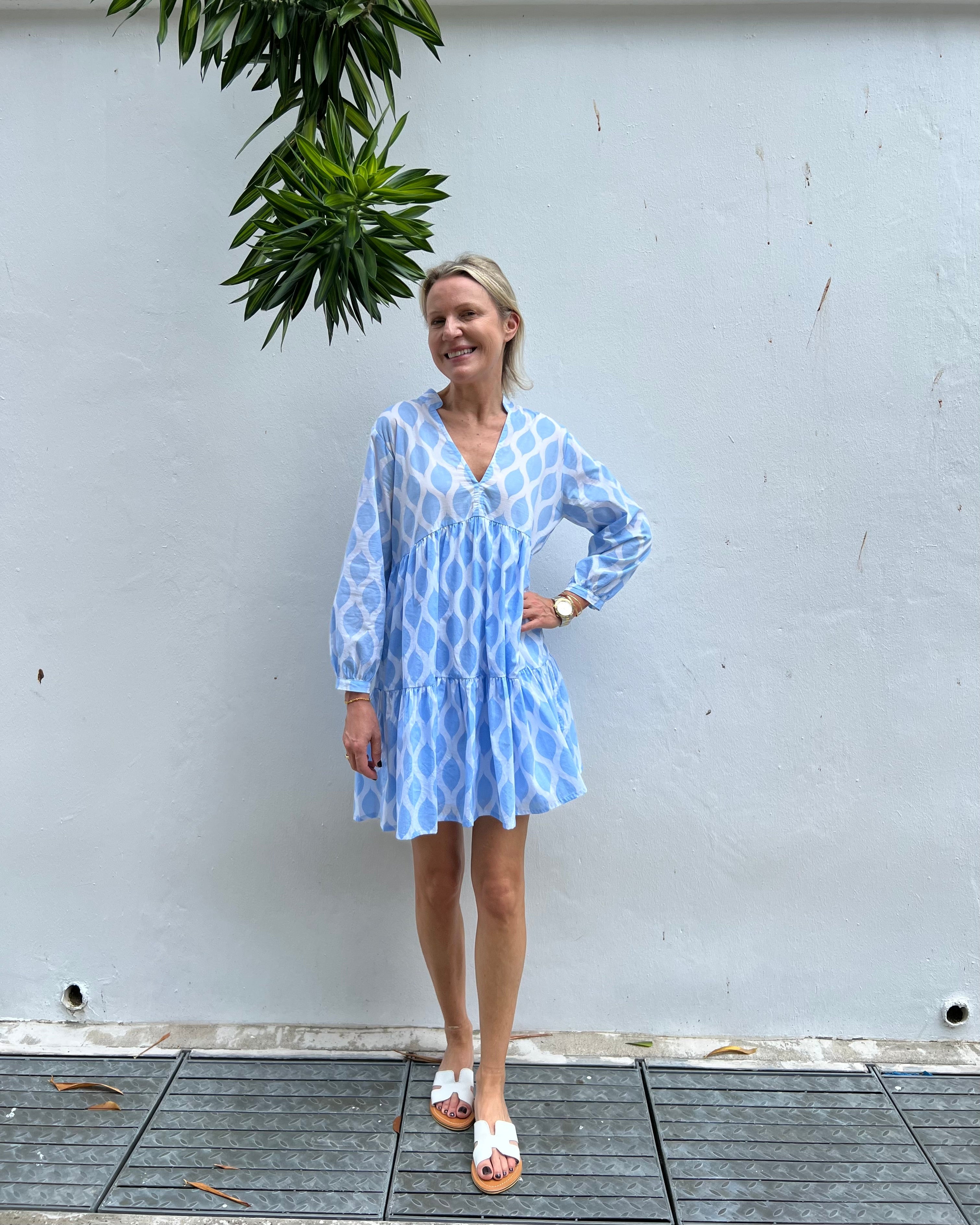 Morgan Dress - Alice London Trellis