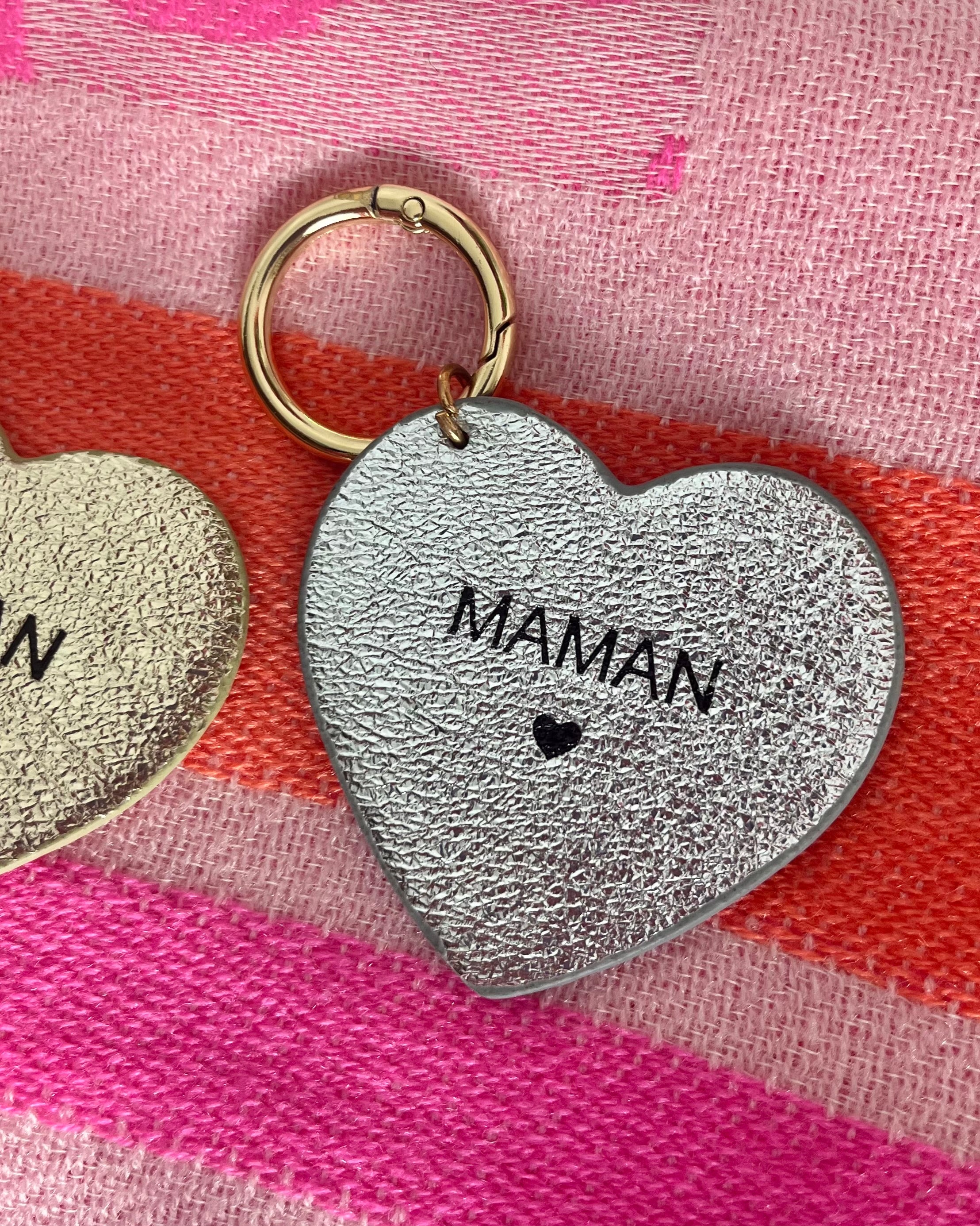 Maman Keyring