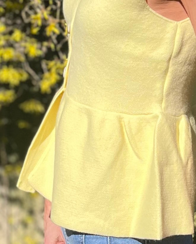 Peppa Top - Yellow