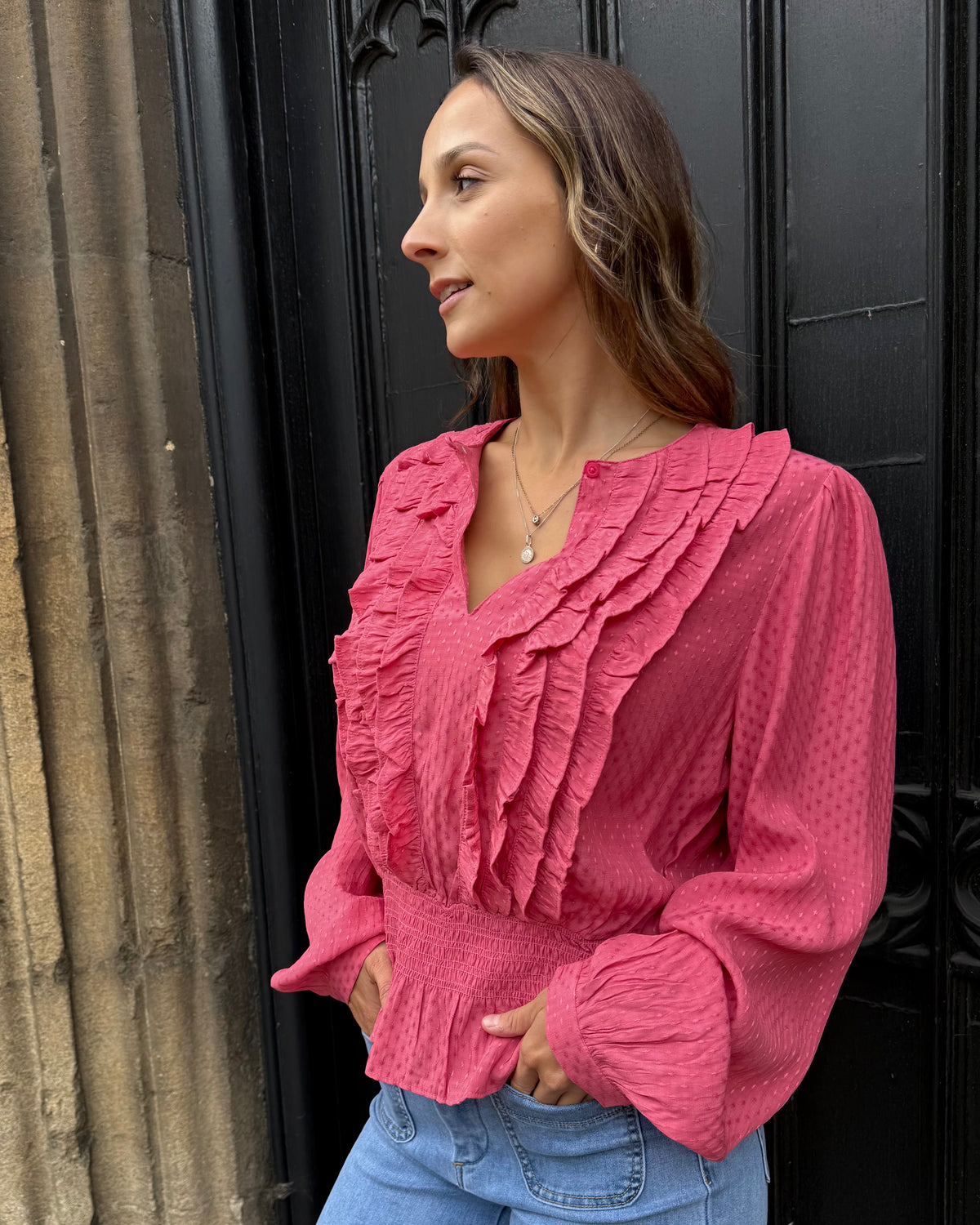 Sadiane Blouse - Rose