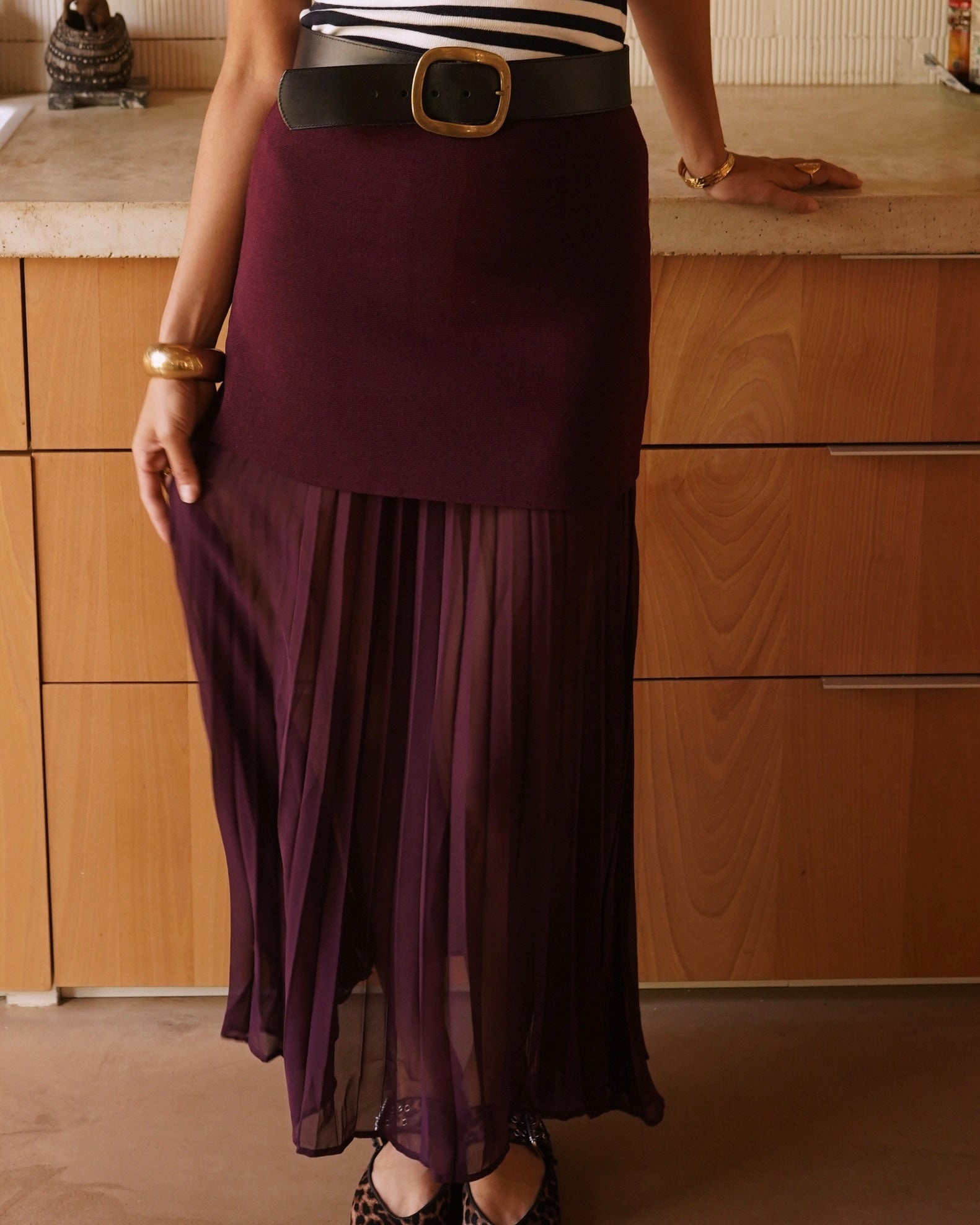 Carmine Skirt